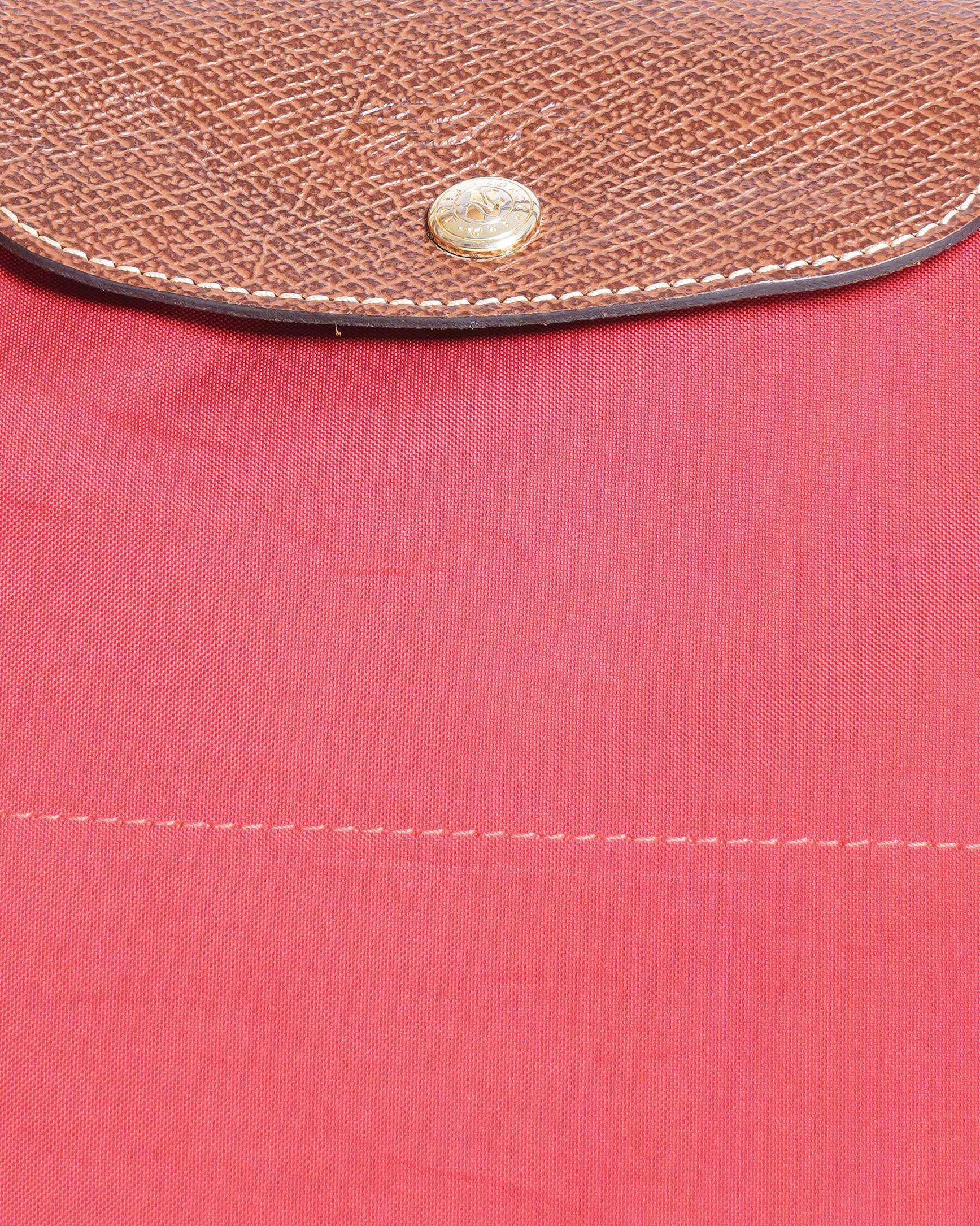 Longchamp Le Pliage Large Tote Bag In Red