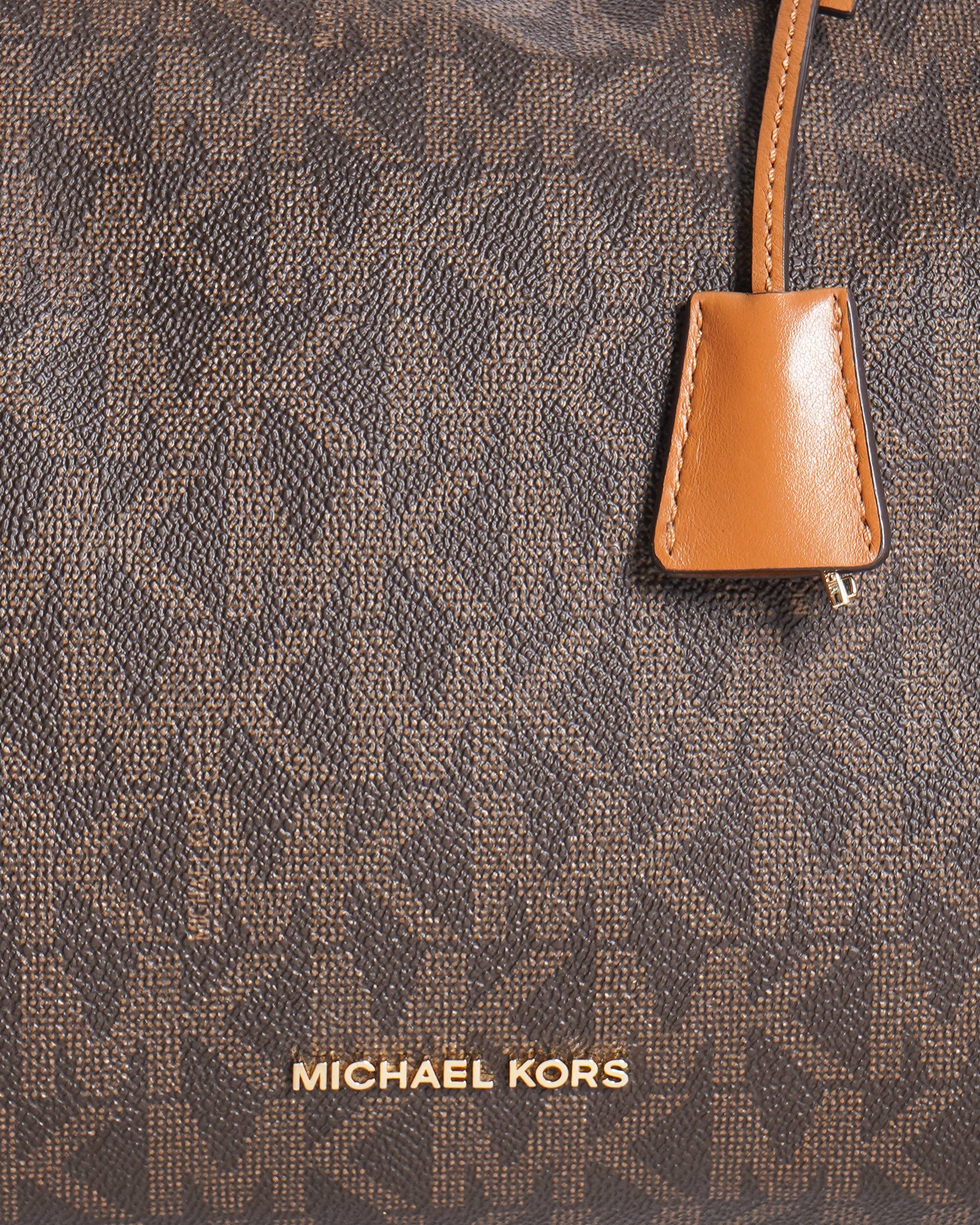 Michael Kors Monogram Top Handle Duffle Bag