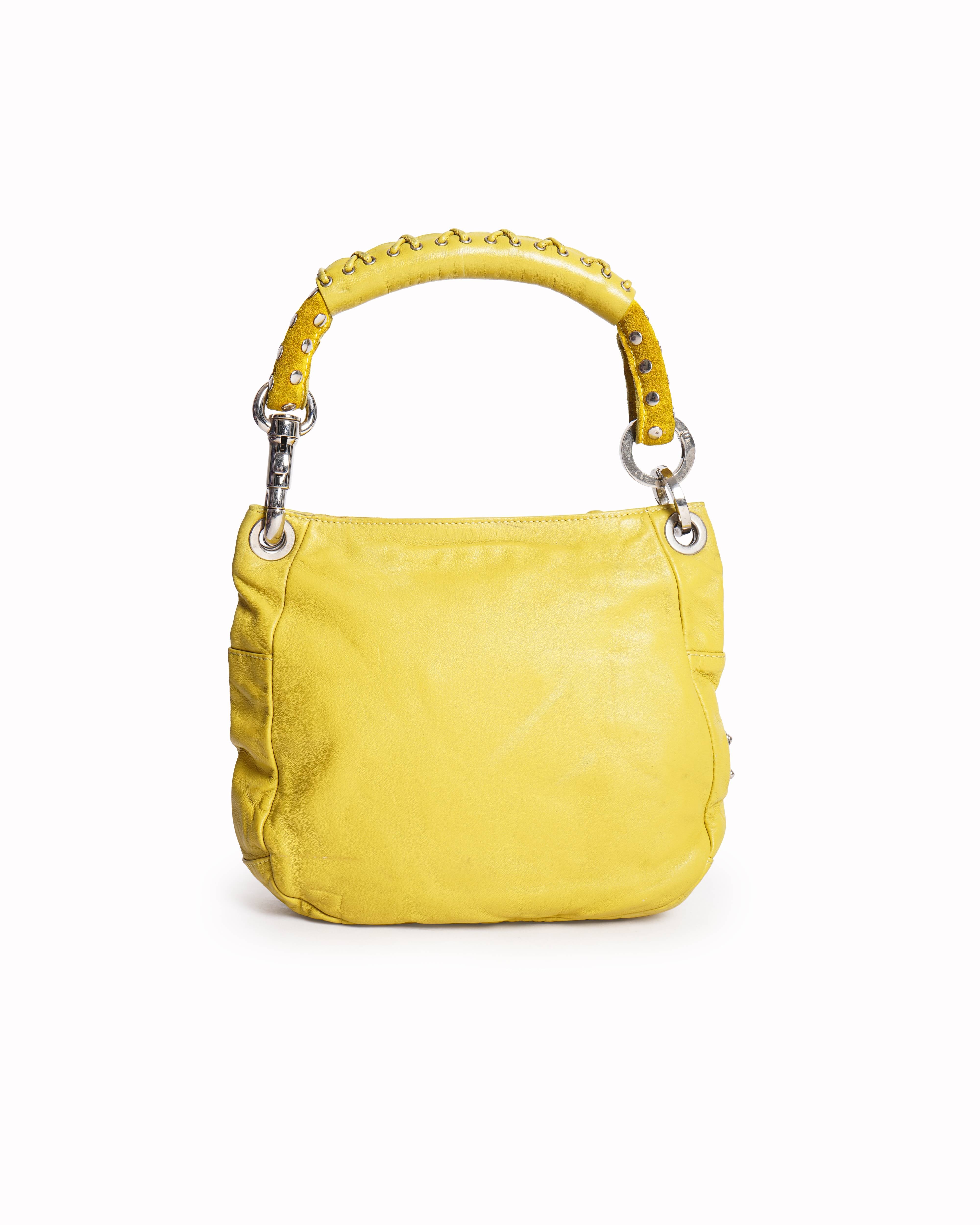 Jimmy Choo leather fringe shoulder bag