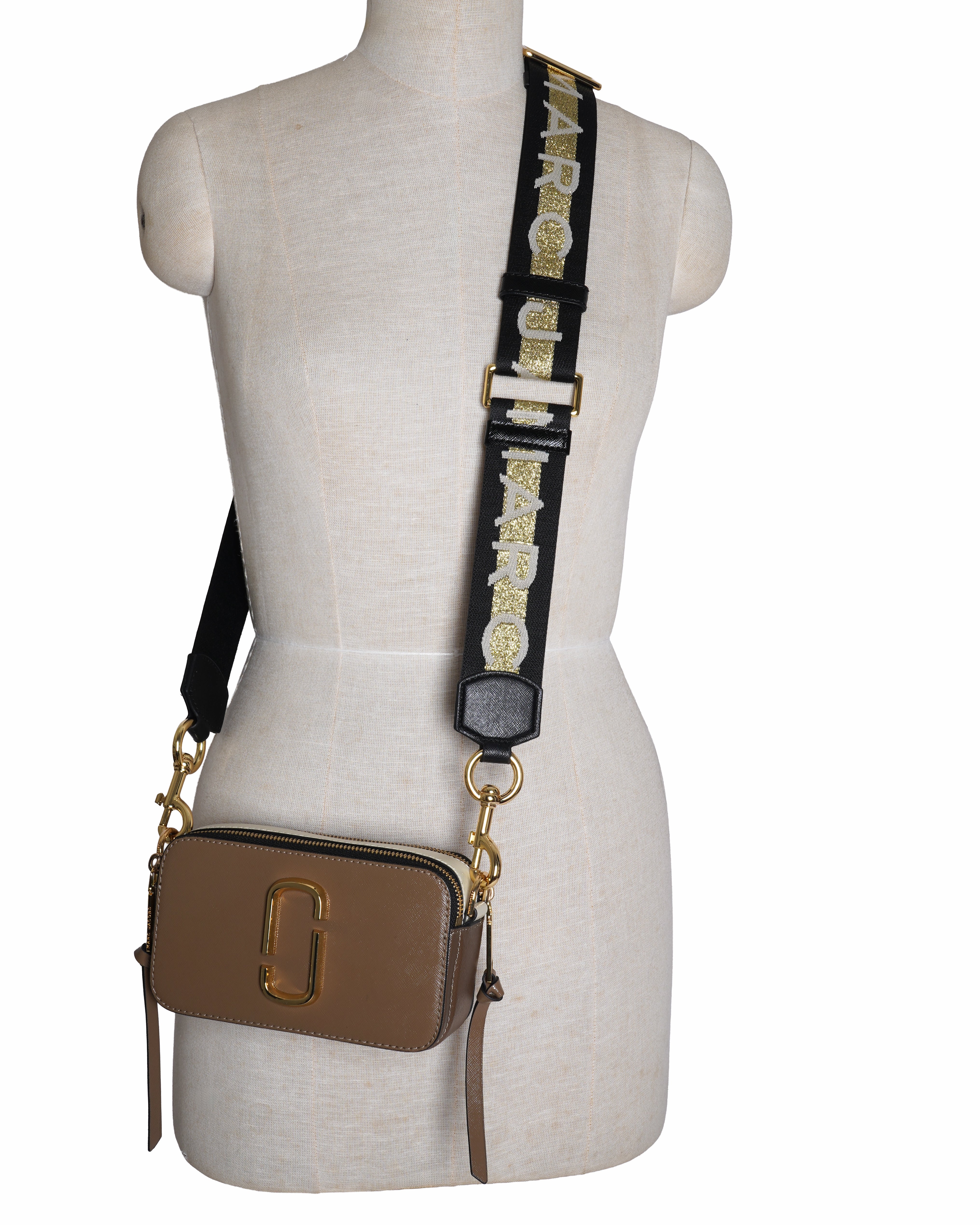 Marc Jacobs Snapshot bag in Beige