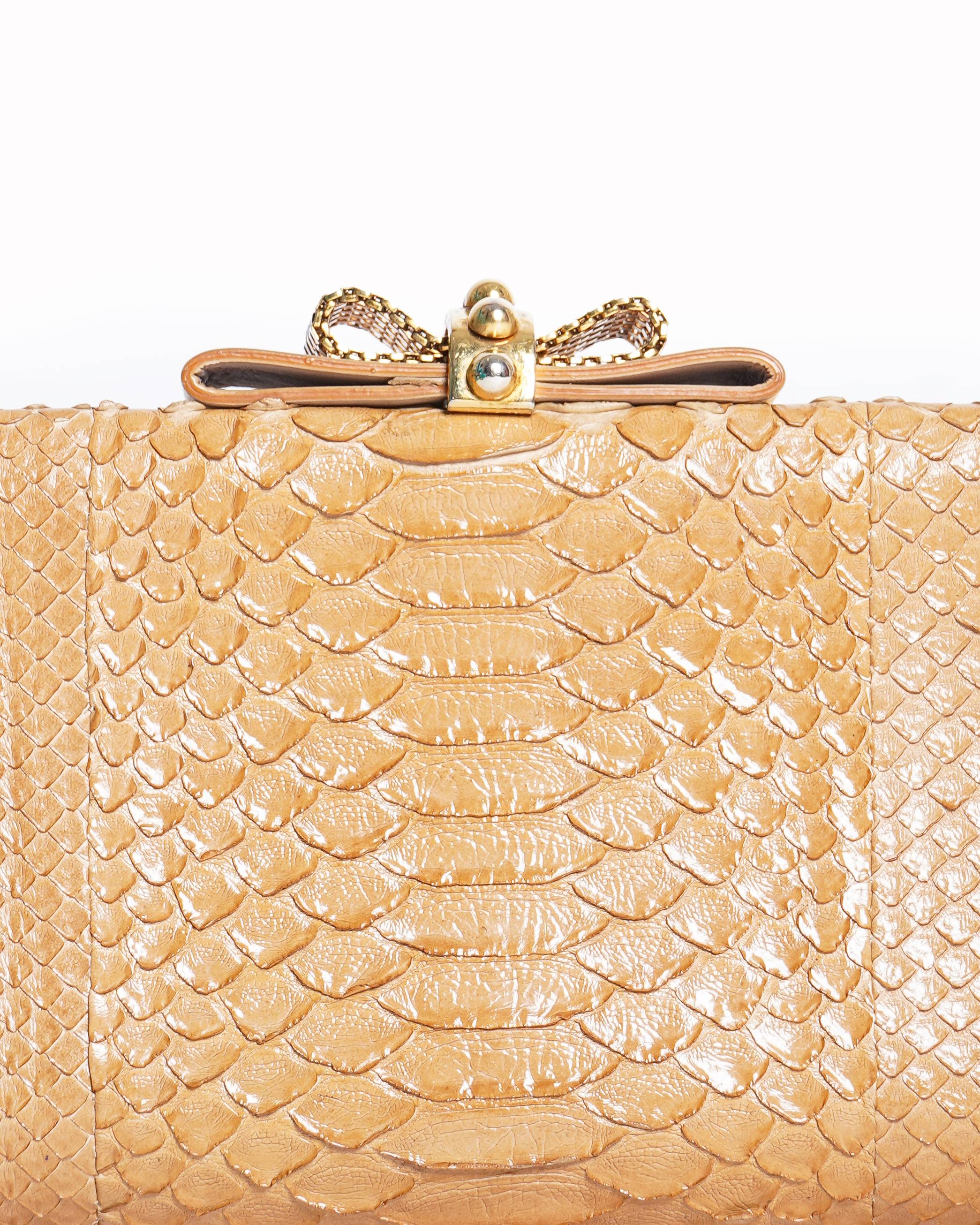 Christian Louboutin beige shoulder bag