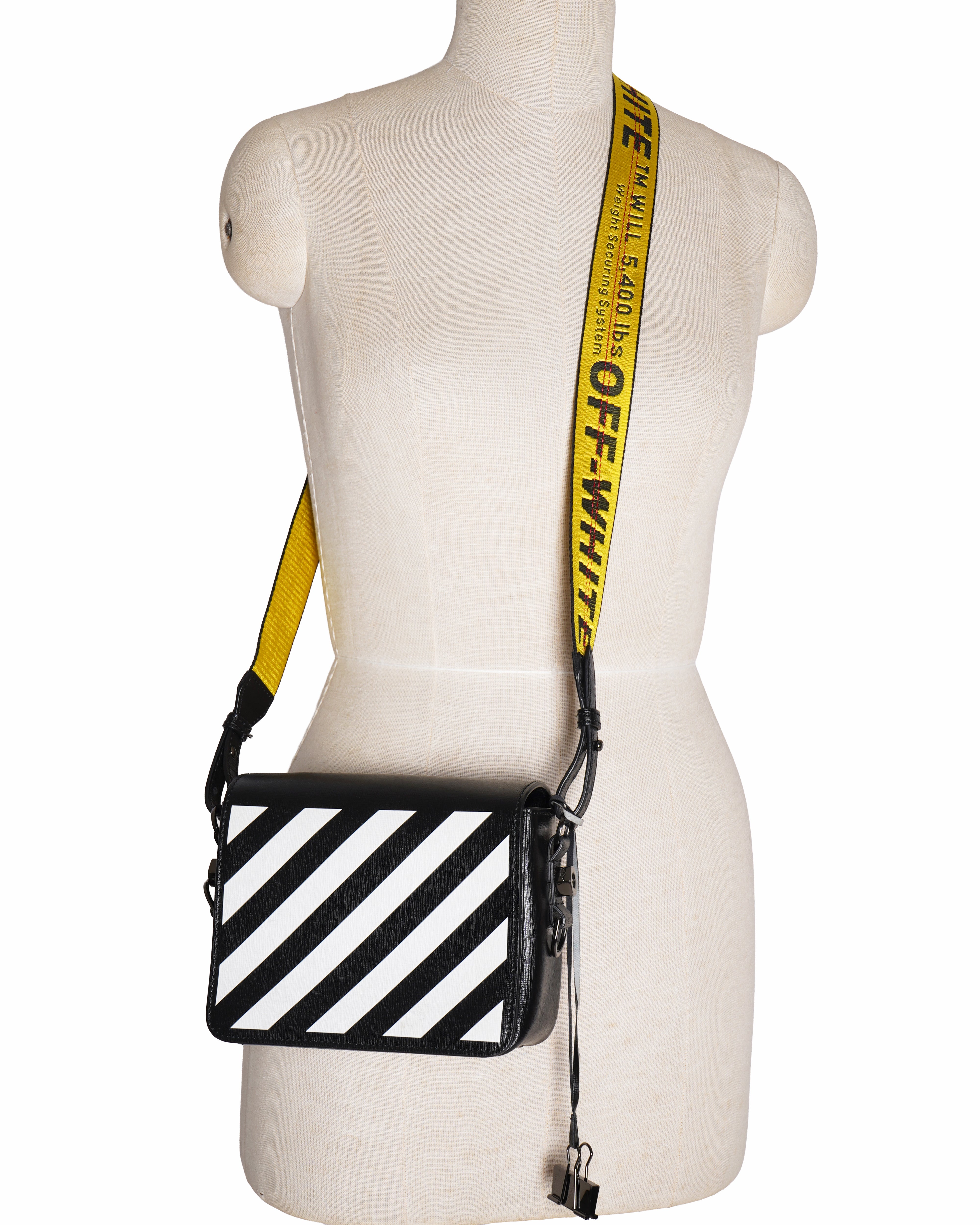Off-White Diag Mini Flap Crossbody Bag