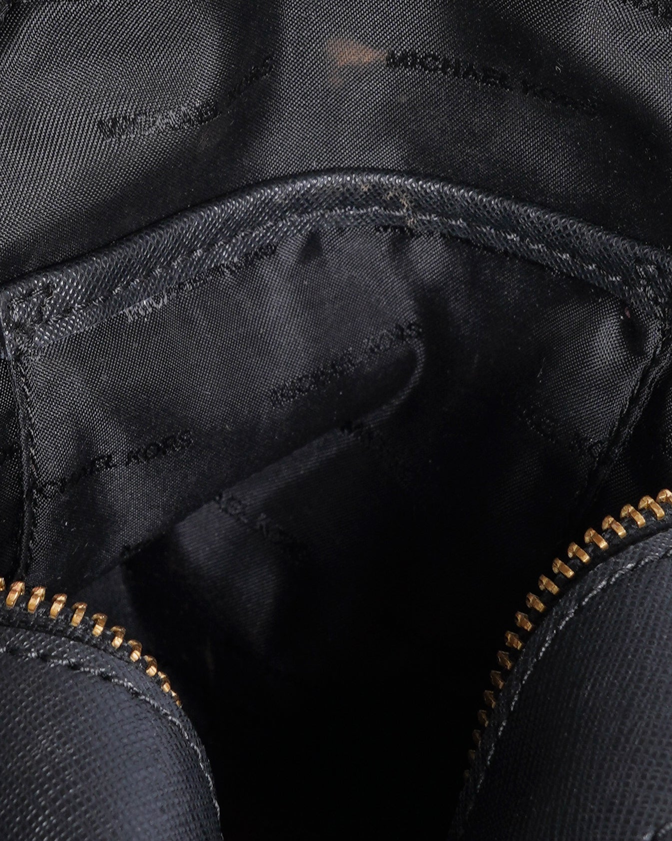 Michael Kors Black Saffiano Leather Small Backpack