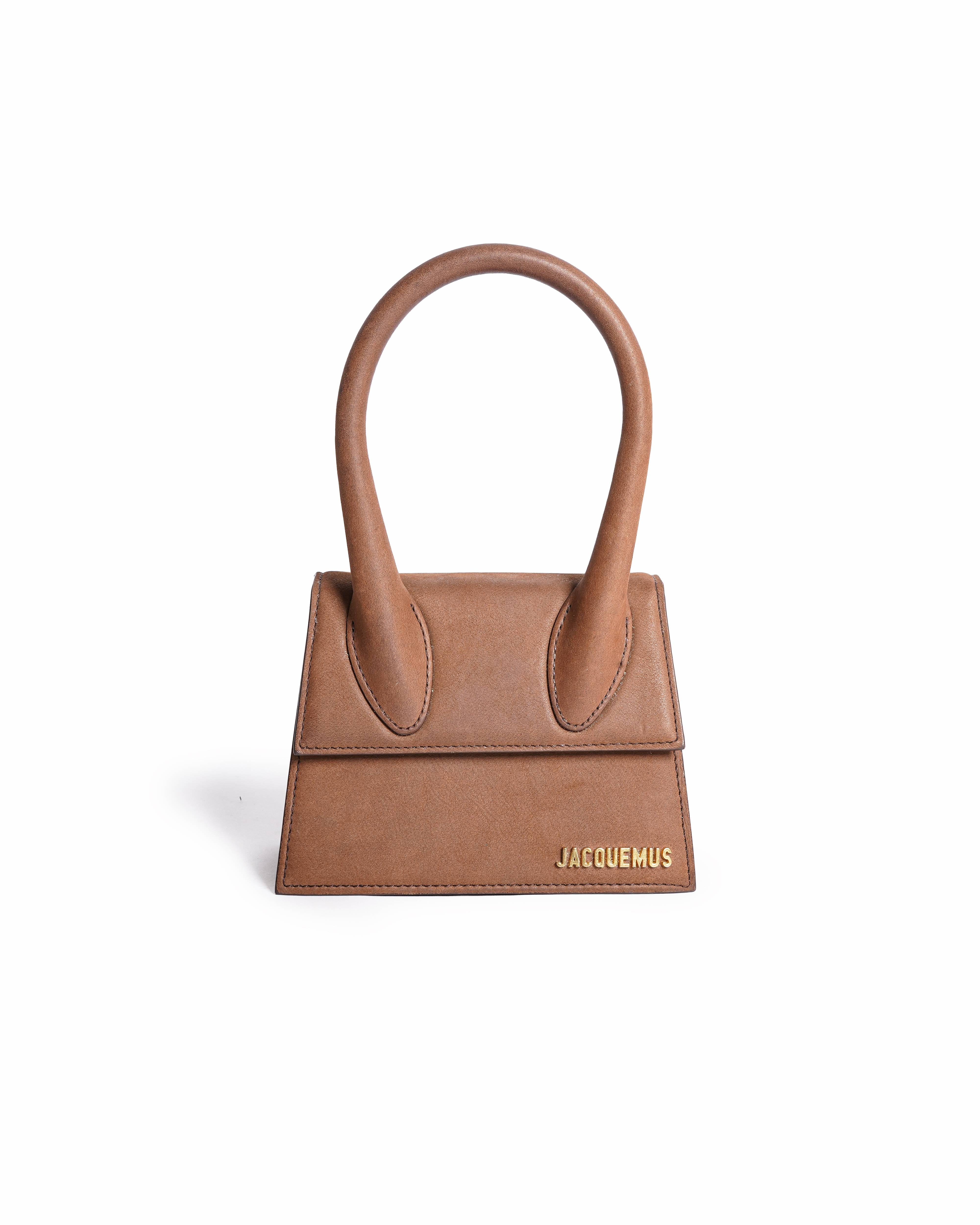 Jacquemus Le Chiquito Moyen Crossbody Bag In Brown