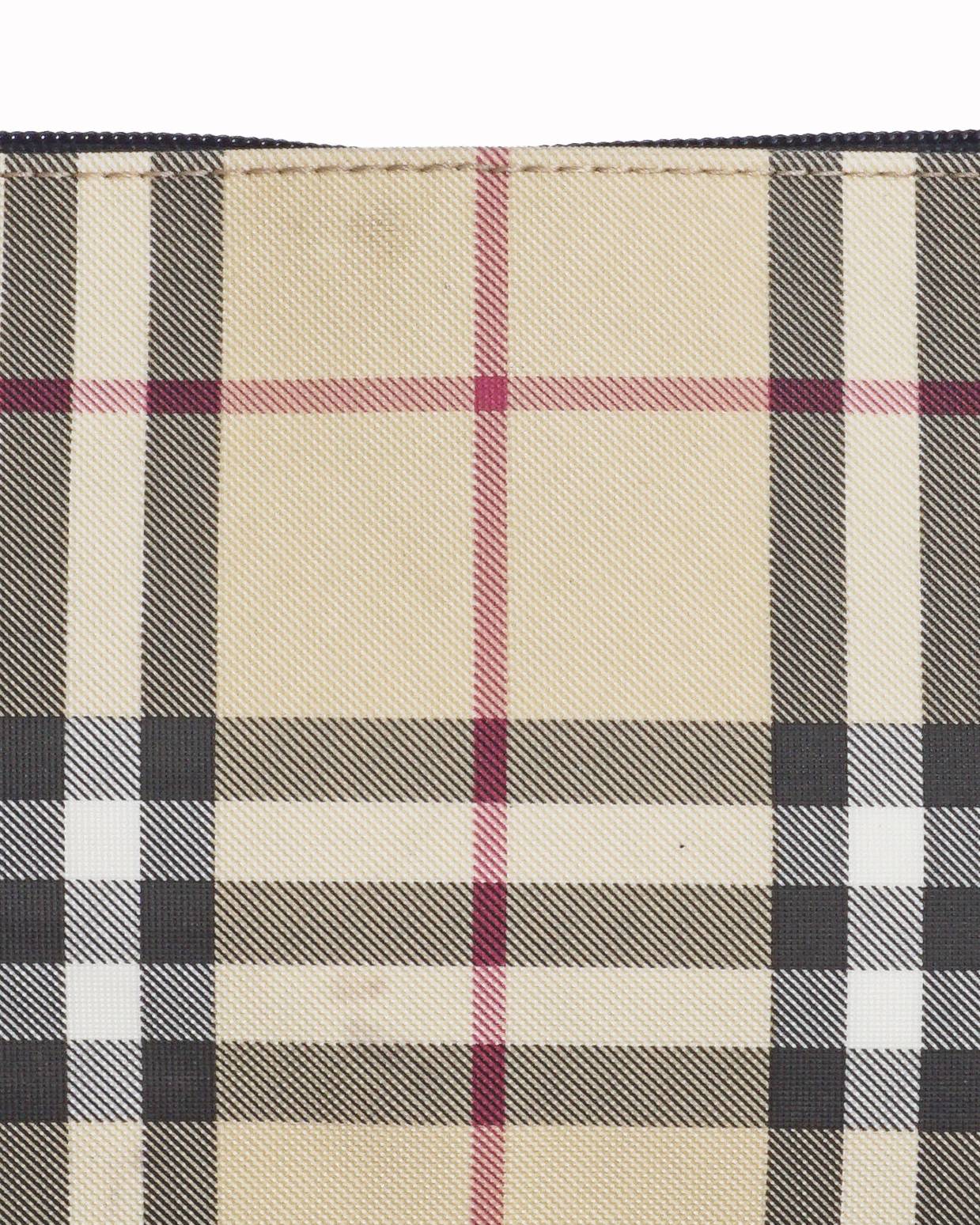 Burberry Vintage Nova Check Canvas Pochette Shoulder Bag