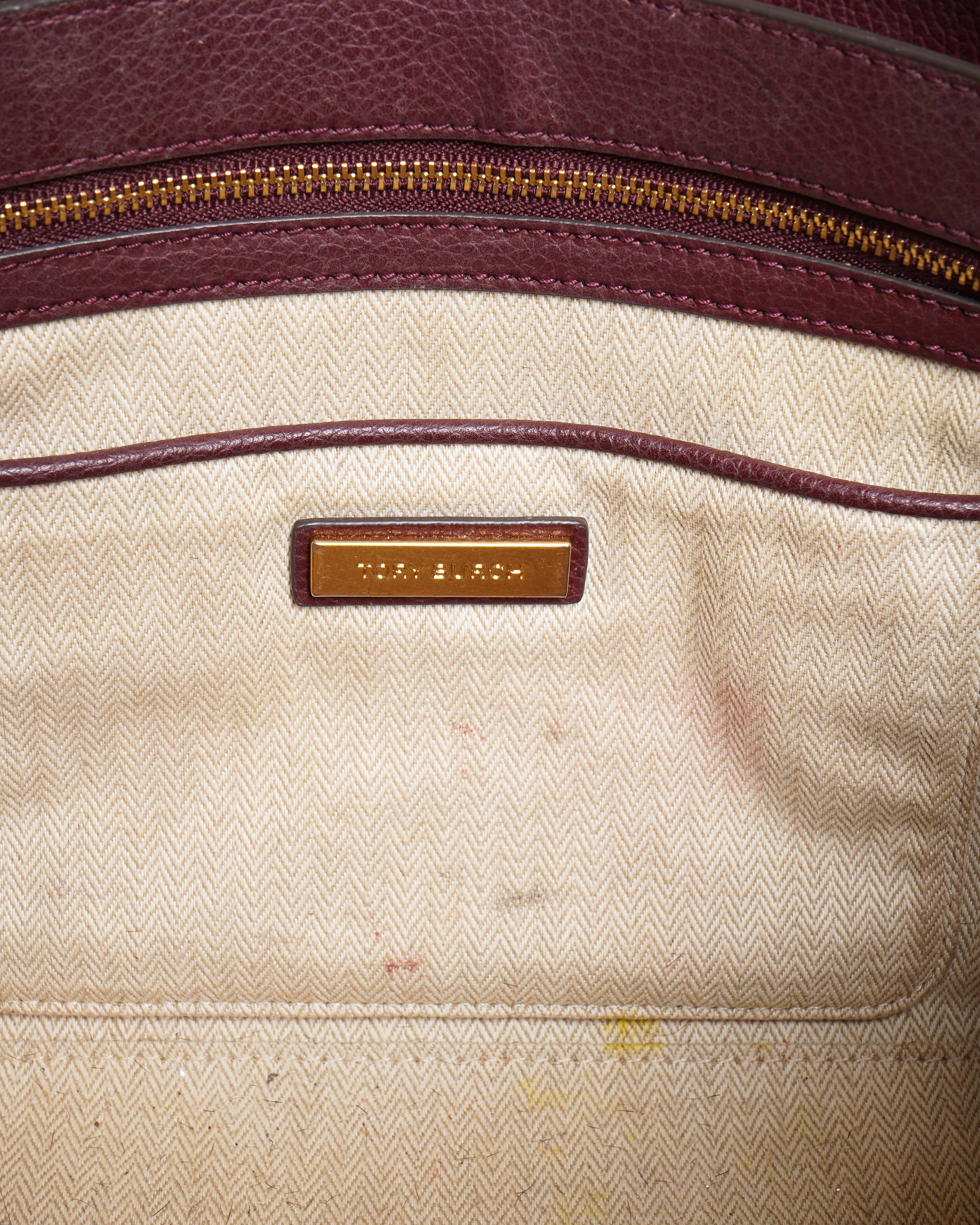 Tory Burch Robinson Pebbled Shoulder Bag