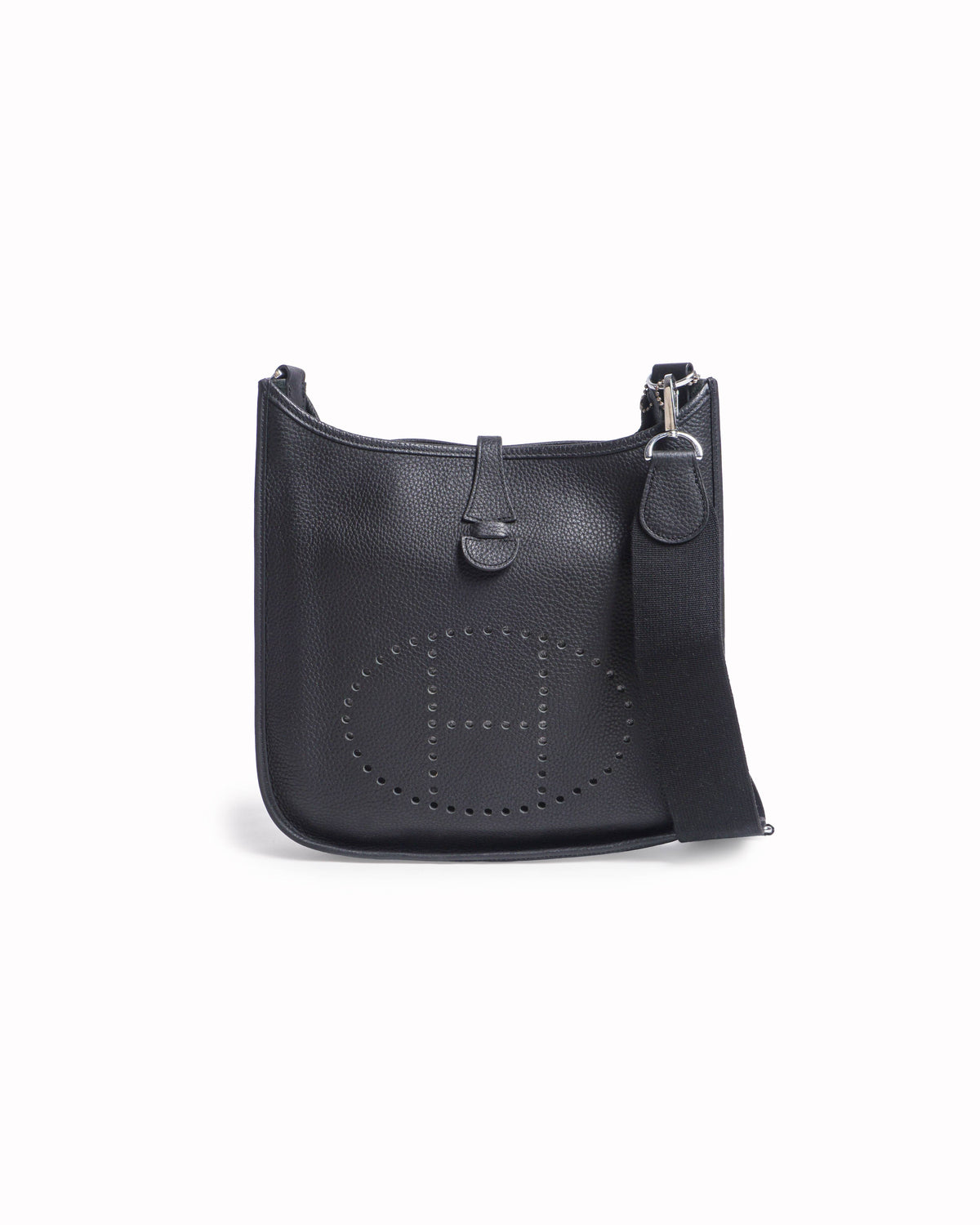 Hermès Evelyne III PM 29 Black Clemence Leather Bag