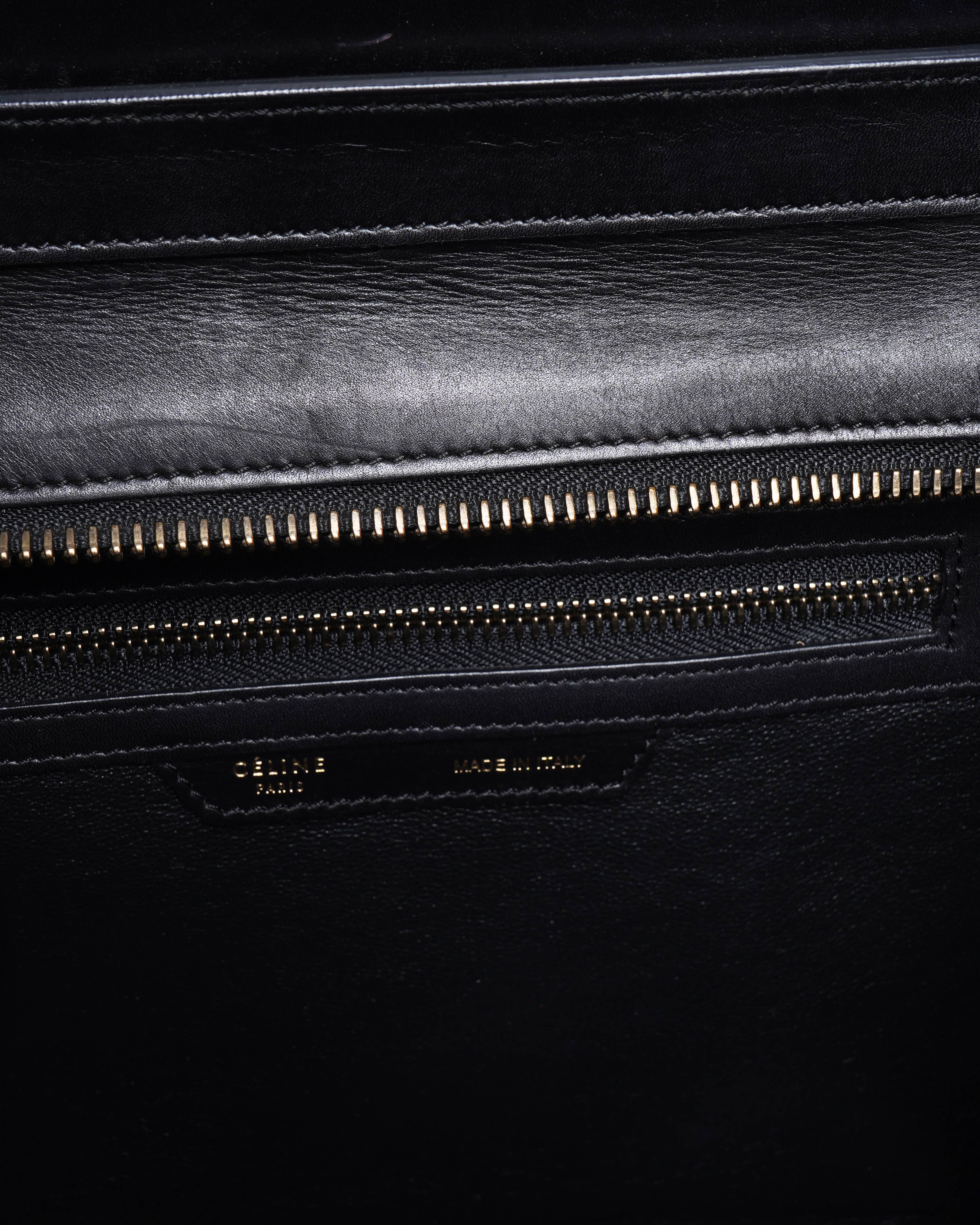 Celine Tri-Color Micro Luggage Tote