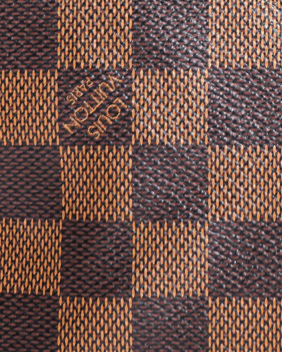 Louis Vuitton Damier Ebene Canvas Speedy 25 Handbag