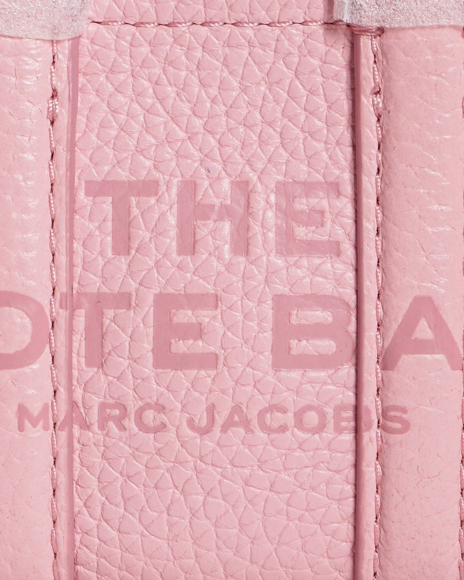 Marc Jacobs Pastel Pink Leather Nano Tote Bag Charm