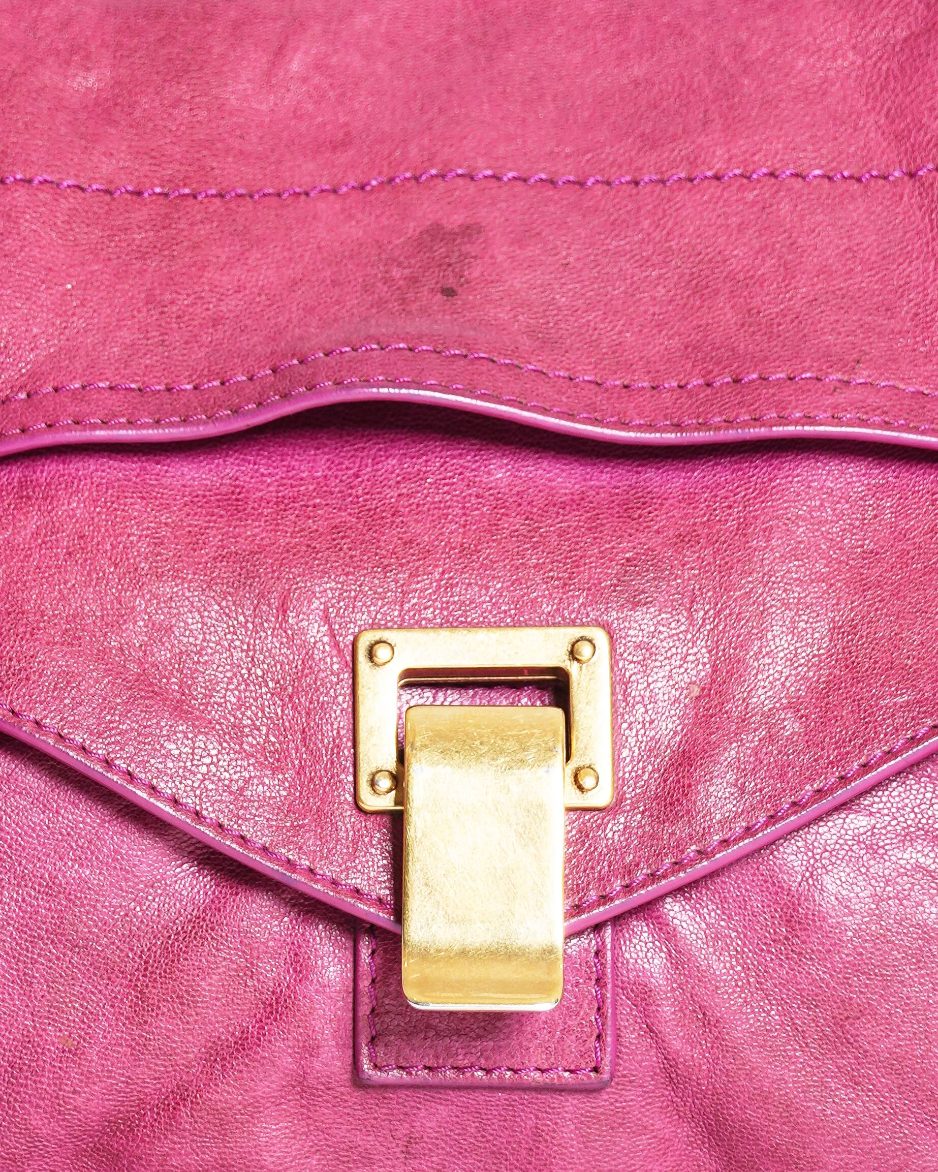 Proenza Schouler Fuchsia Pink Medium Satchel Bag