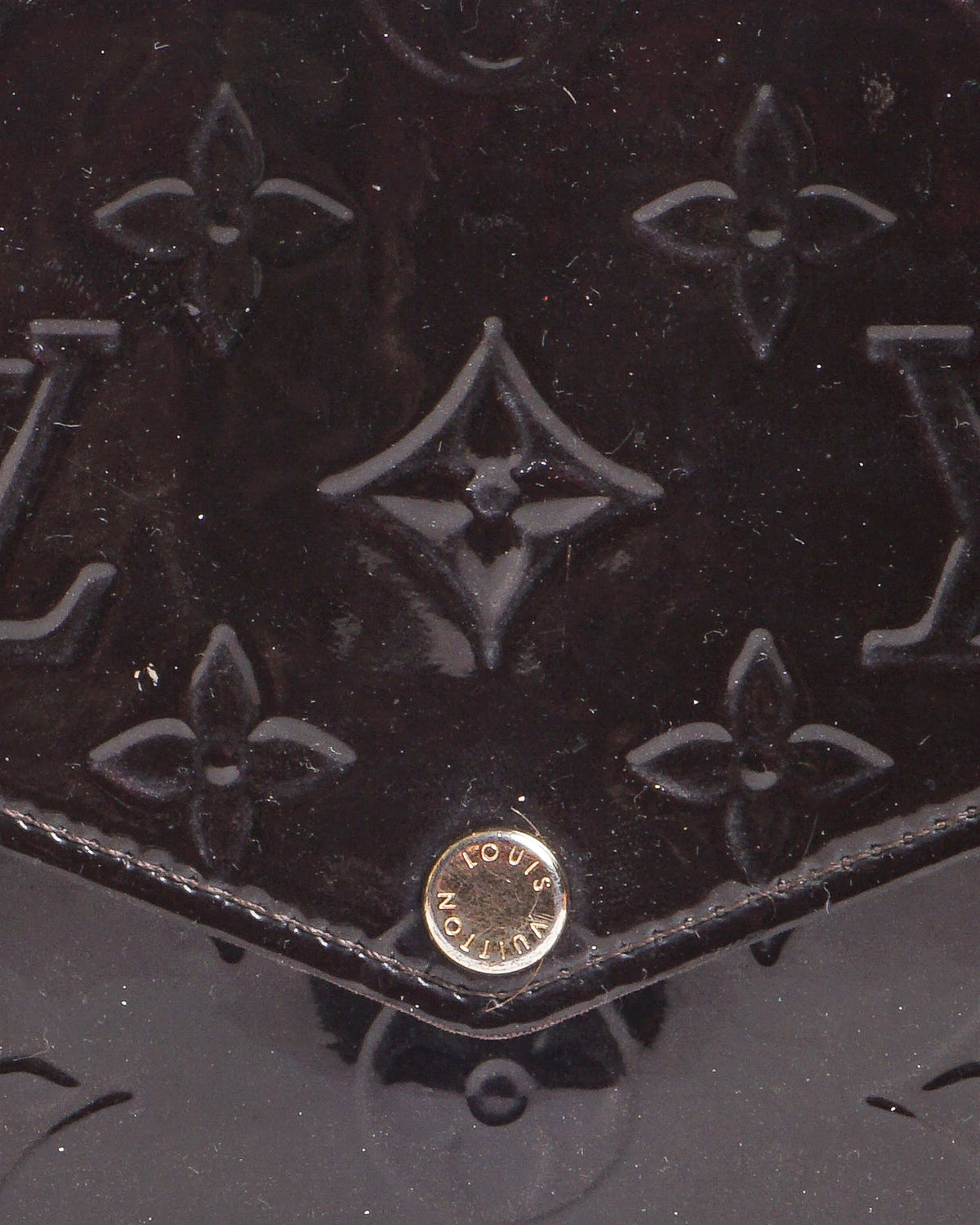 Louis Vuitton Pochette Félicie Monogram Vernis Clutch