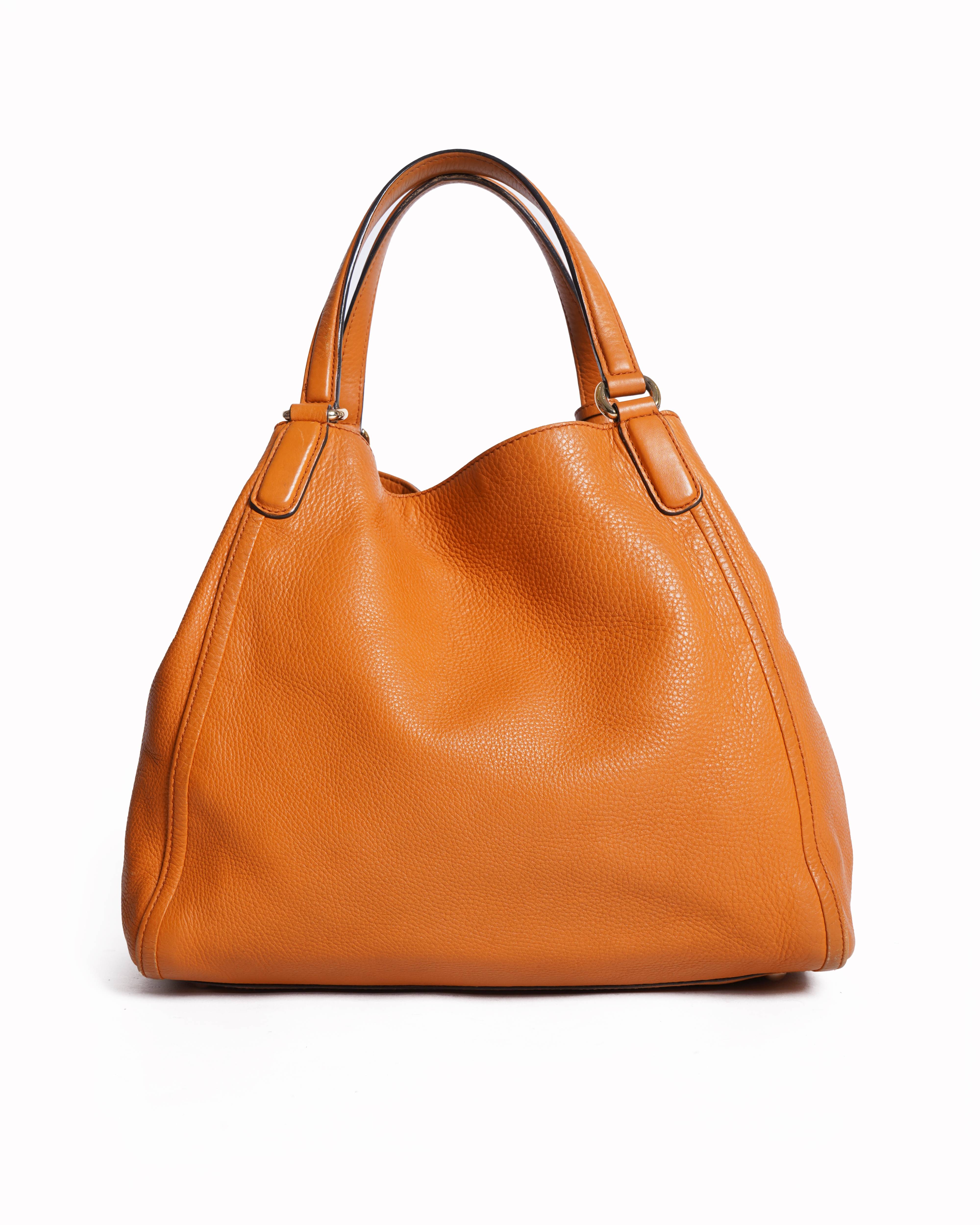 Gucci Orange Soho Tote