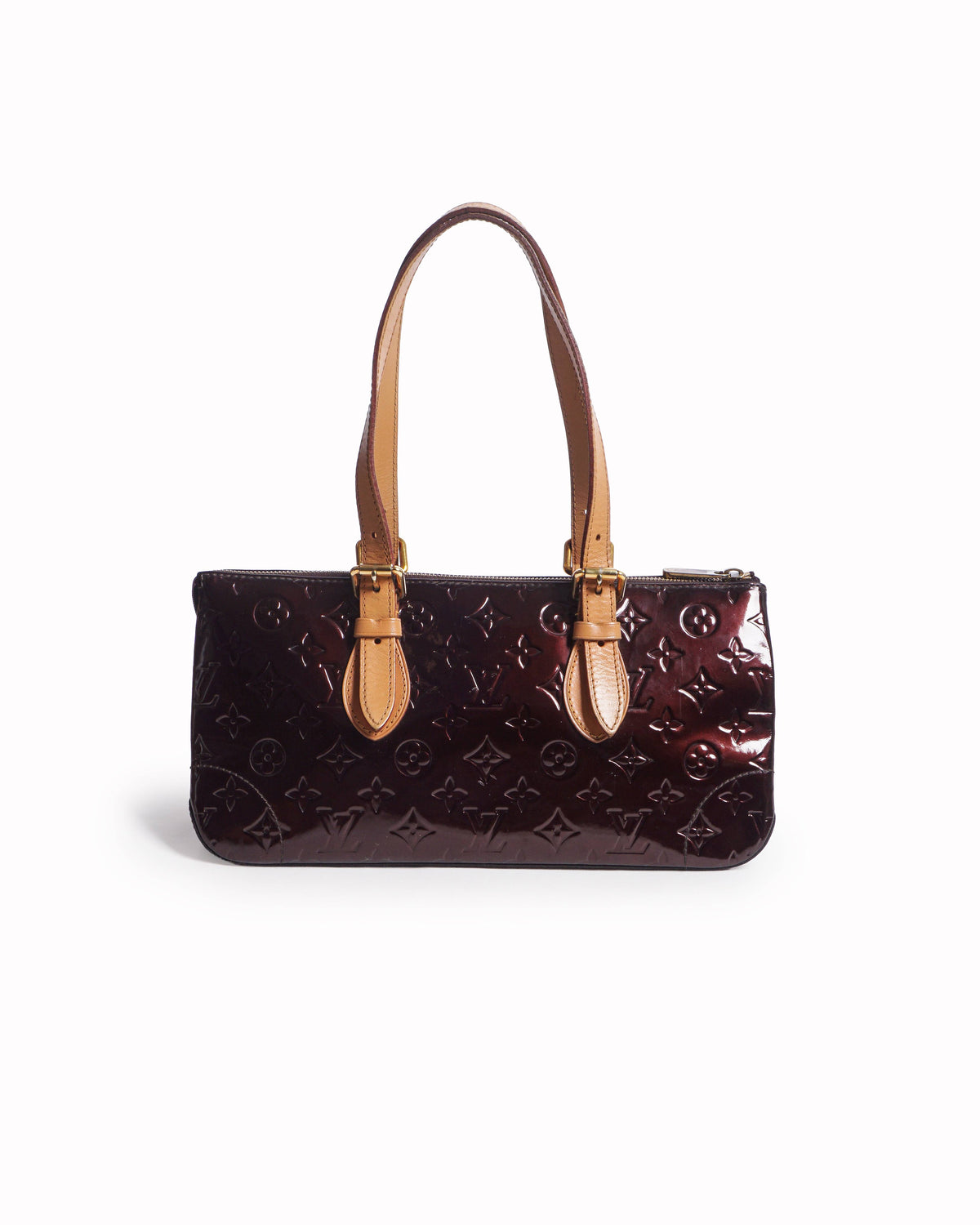 Louis Vuitton Amarante Monogram Vernis Shoulder Bag