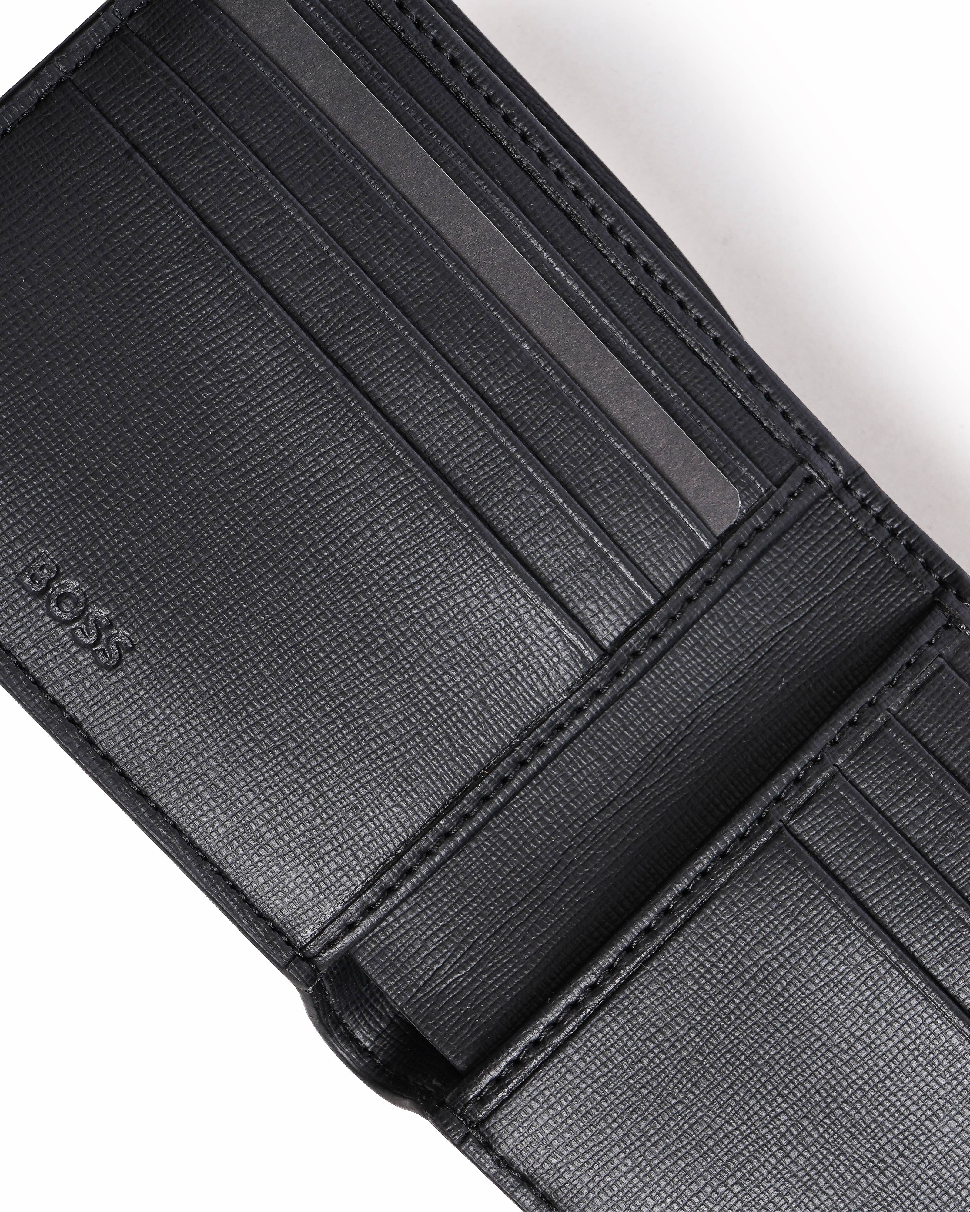 Boss Card holder and wallet Set in black