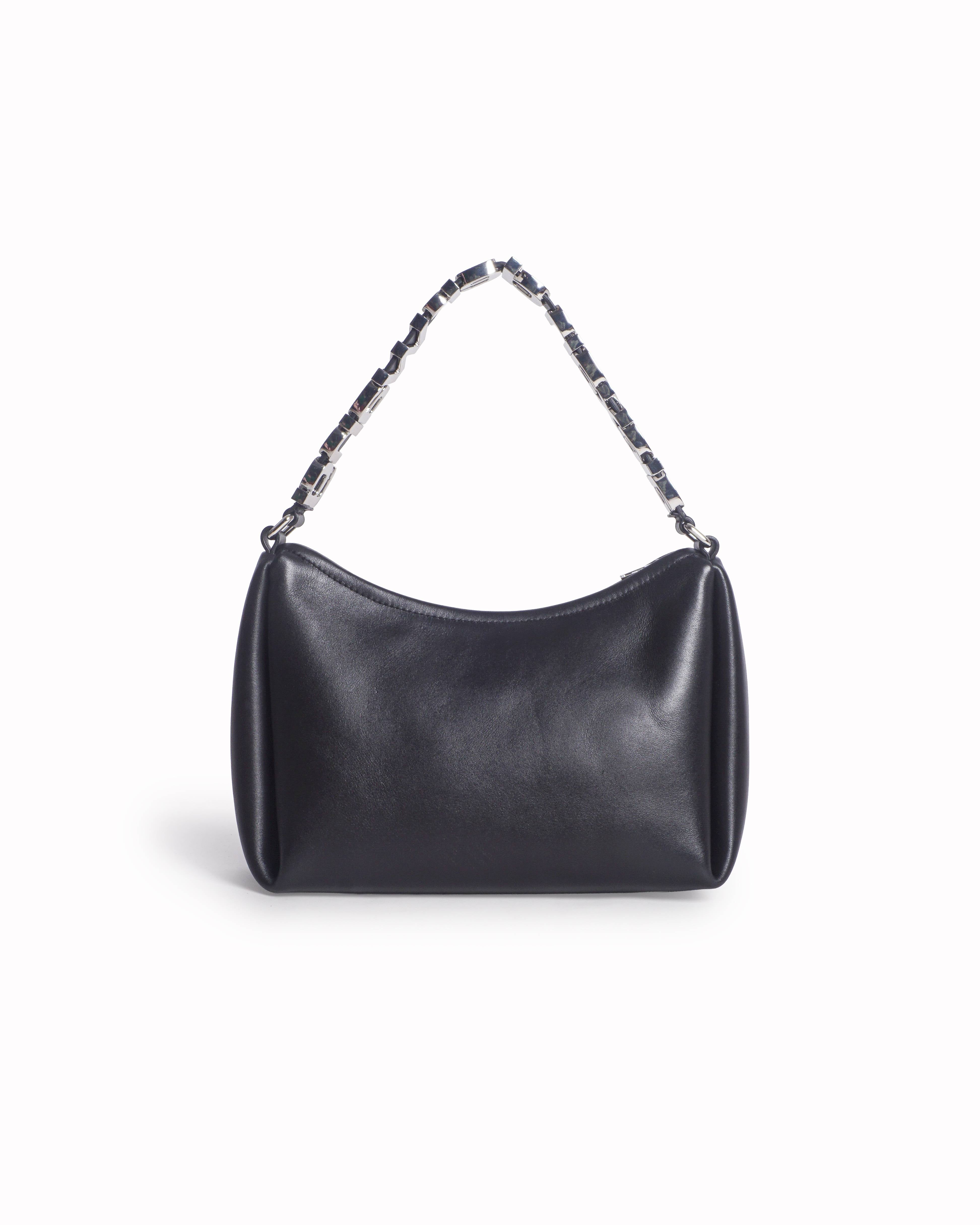 Alexander Wang Marquess Black Leather Hobo Bag