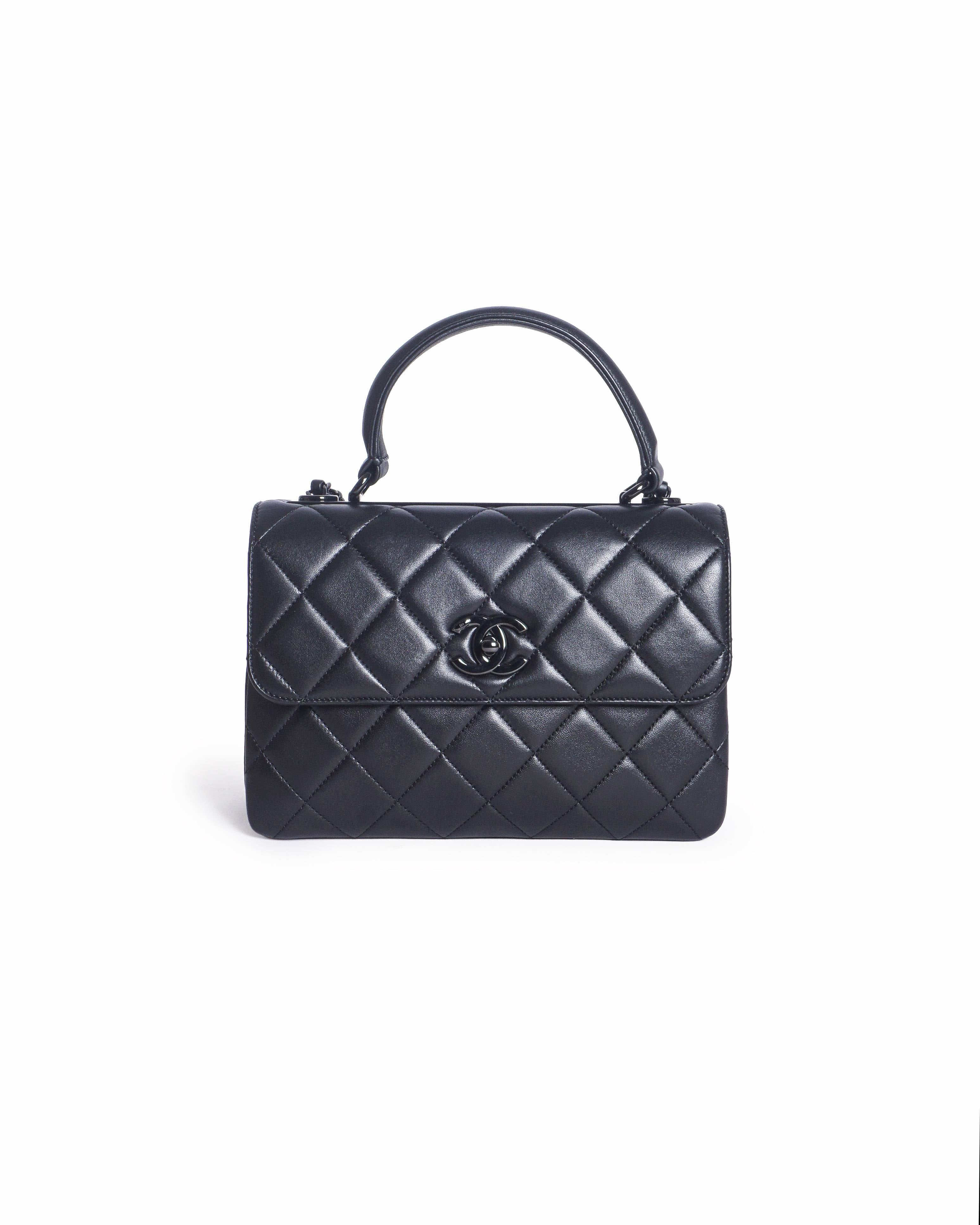 Chanel Small So Black Trendy CC Flap Bag