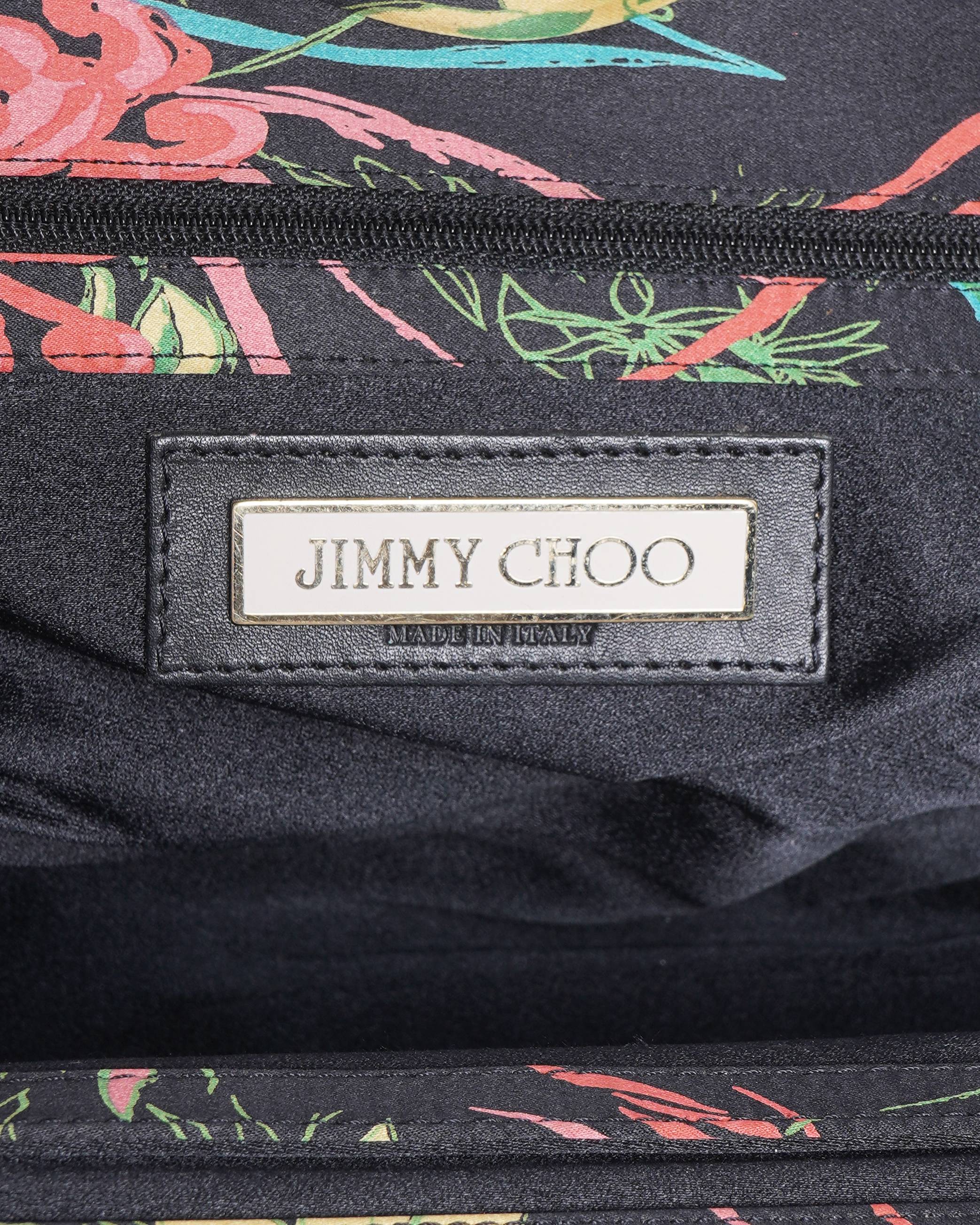 Jimmy Choo Floral Shoulder Bag