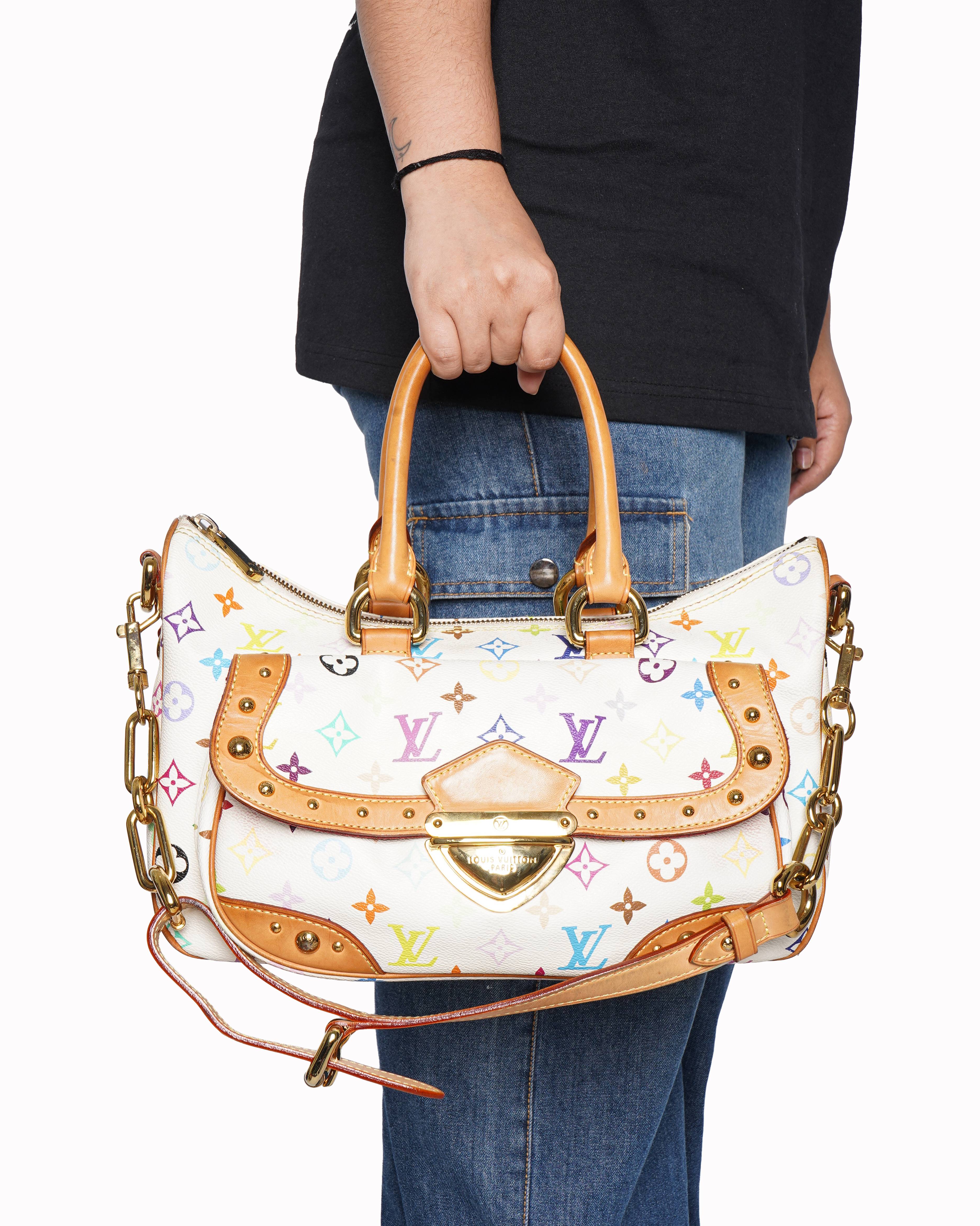 Louis vuitton monogram multicolour rita satchel Bag