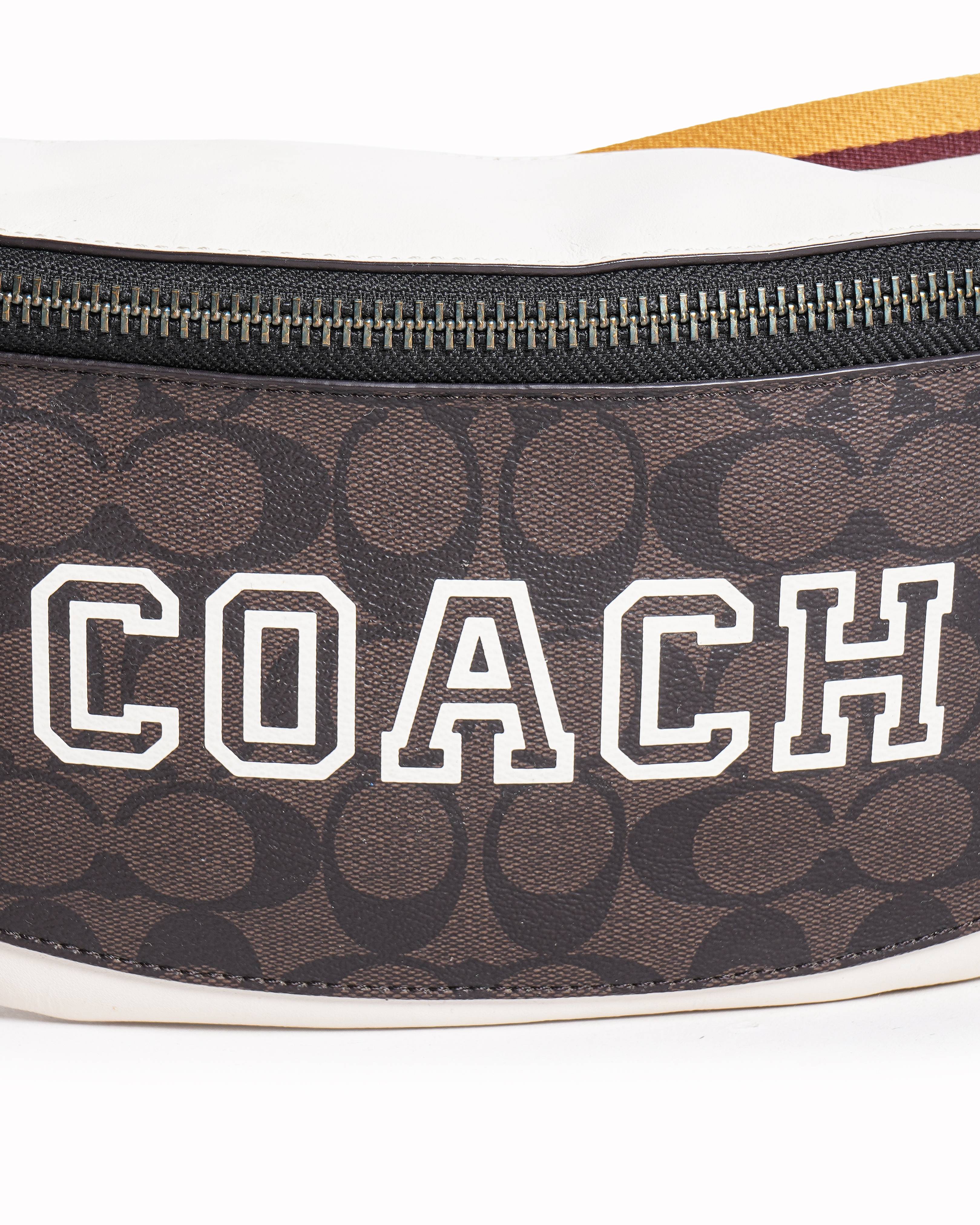 Coach Men's Warren Belt Bag In Signature Canvas