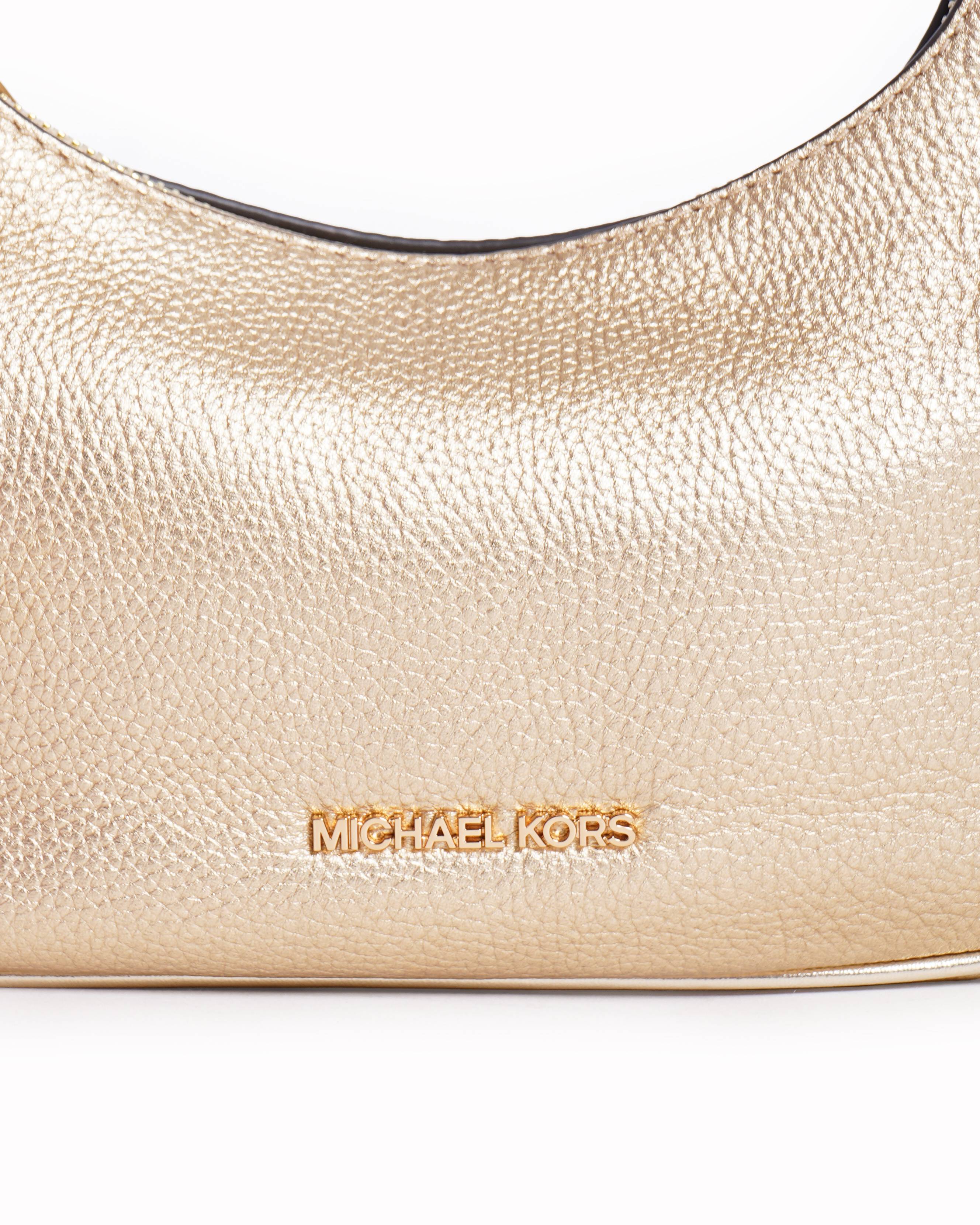 Michael kors Gold metallic shoulder chain bag