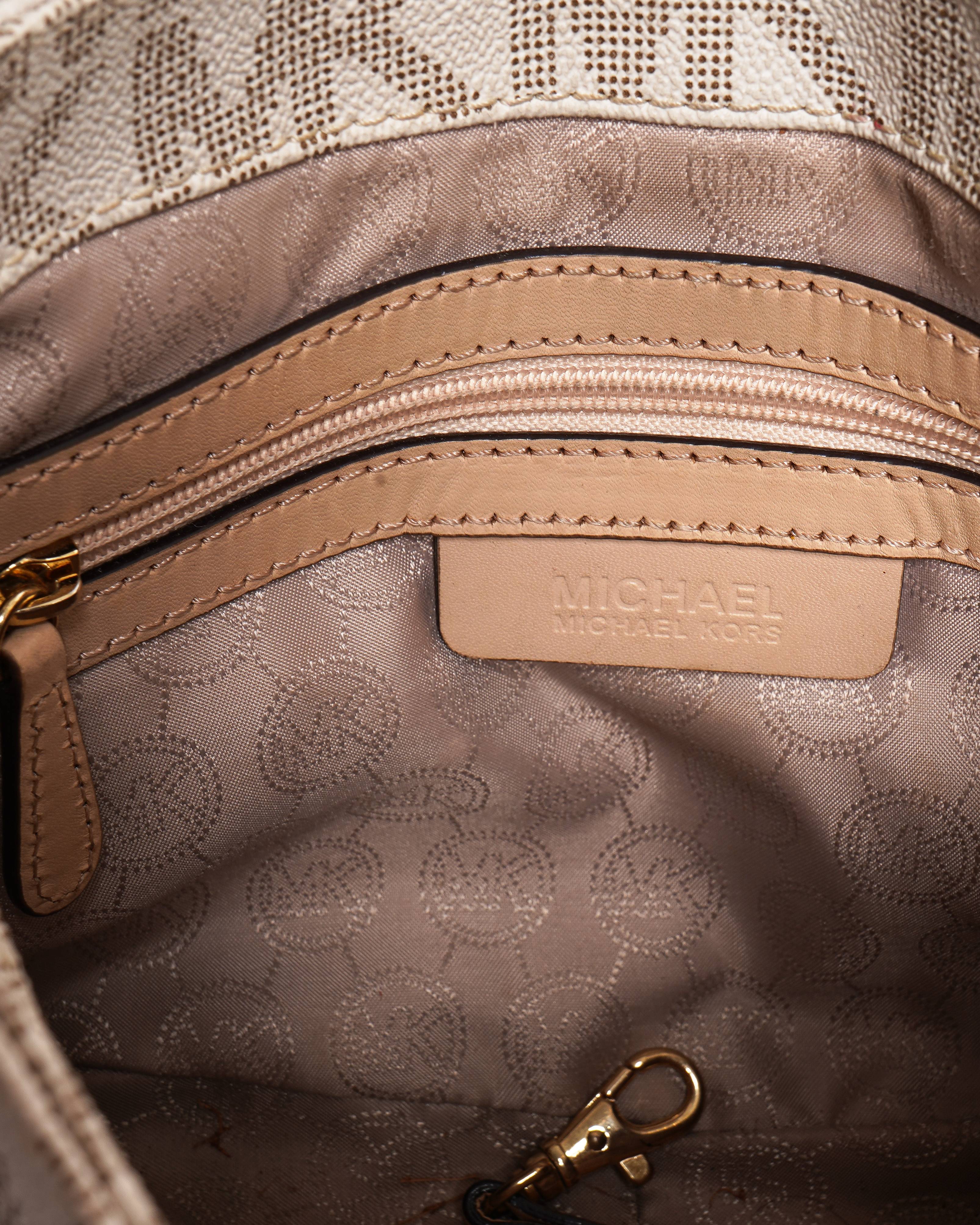 Michael Kors Monogram Crossbody Bag