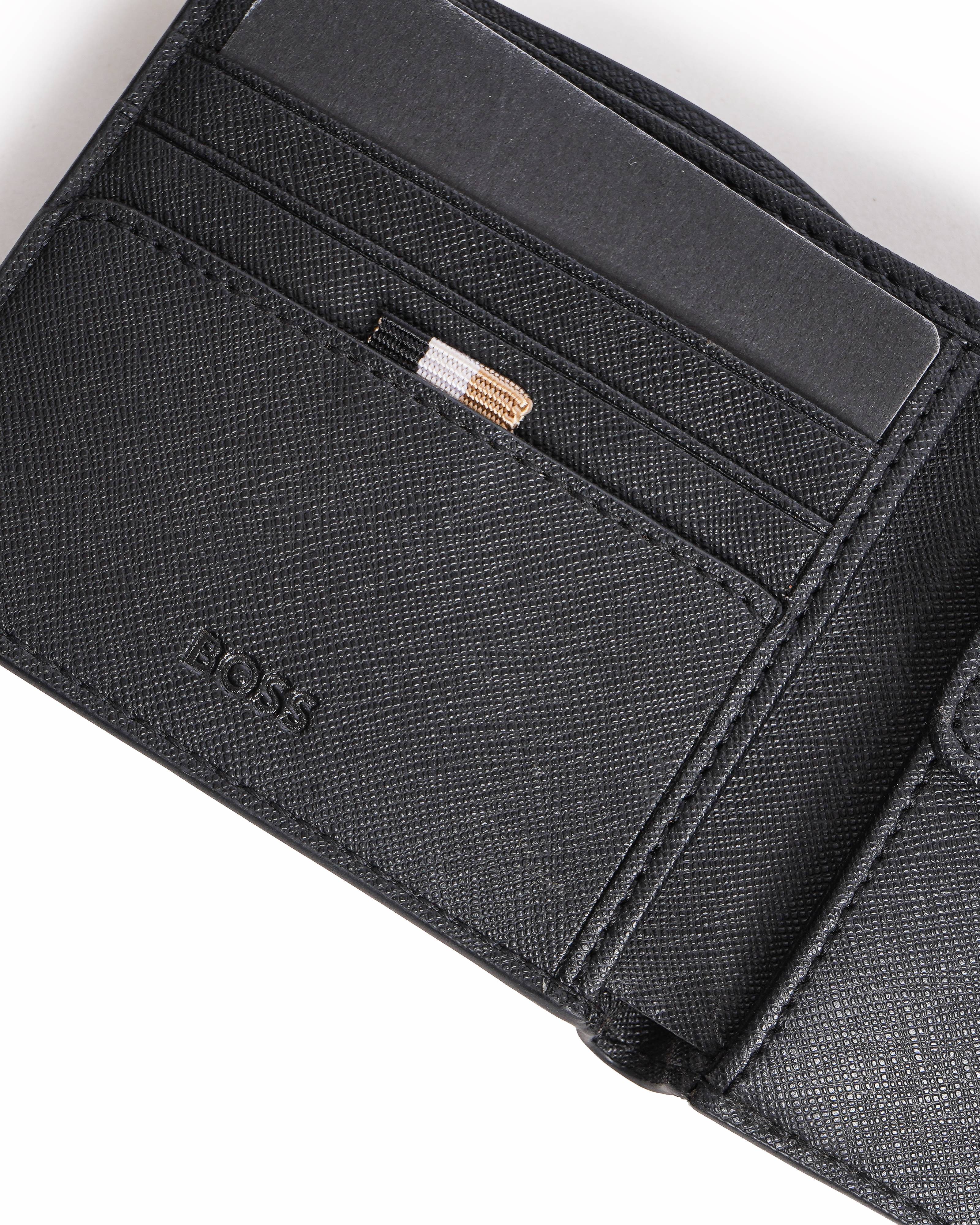 Boss Card holder and wallet Set in black