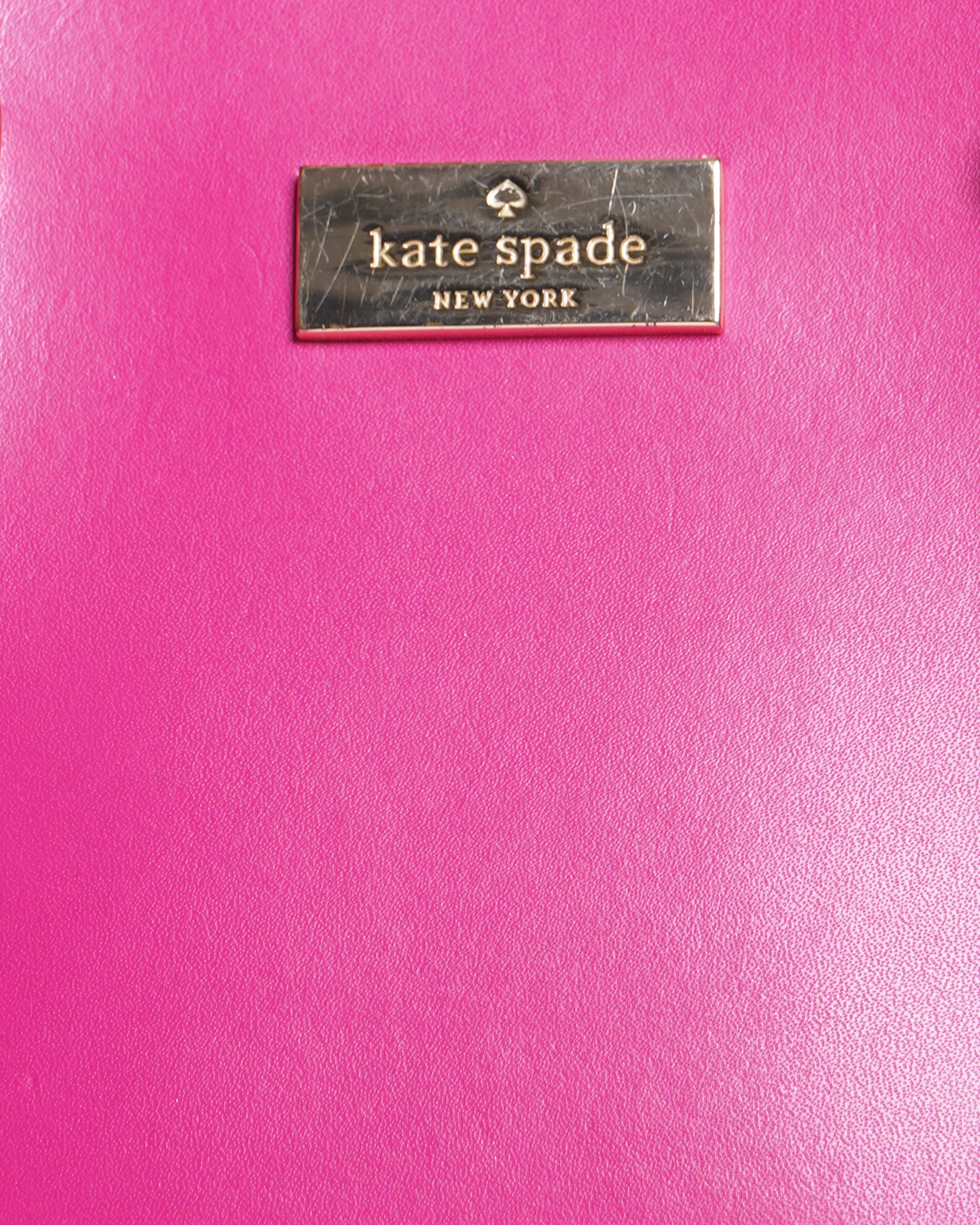 Kate Spade Fuchsia Leather Small Arbour Hill Elodie Tote