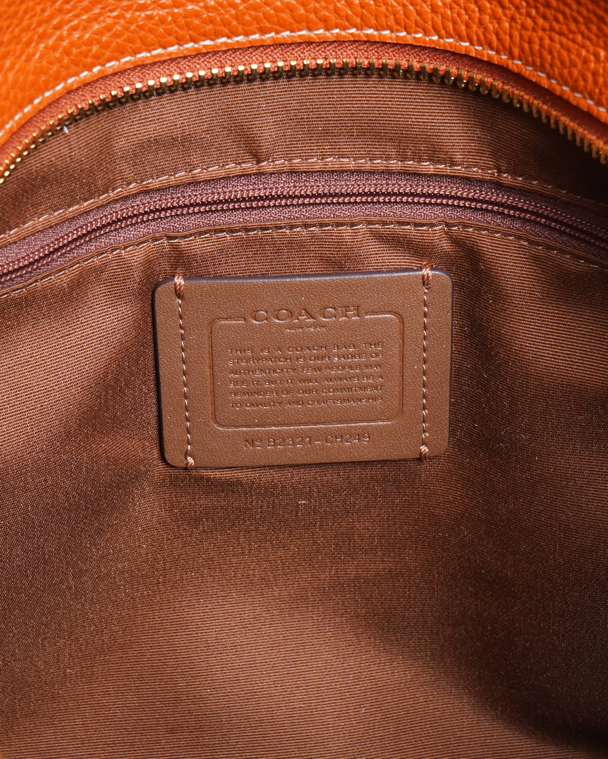 Coach logan carryall tote bag