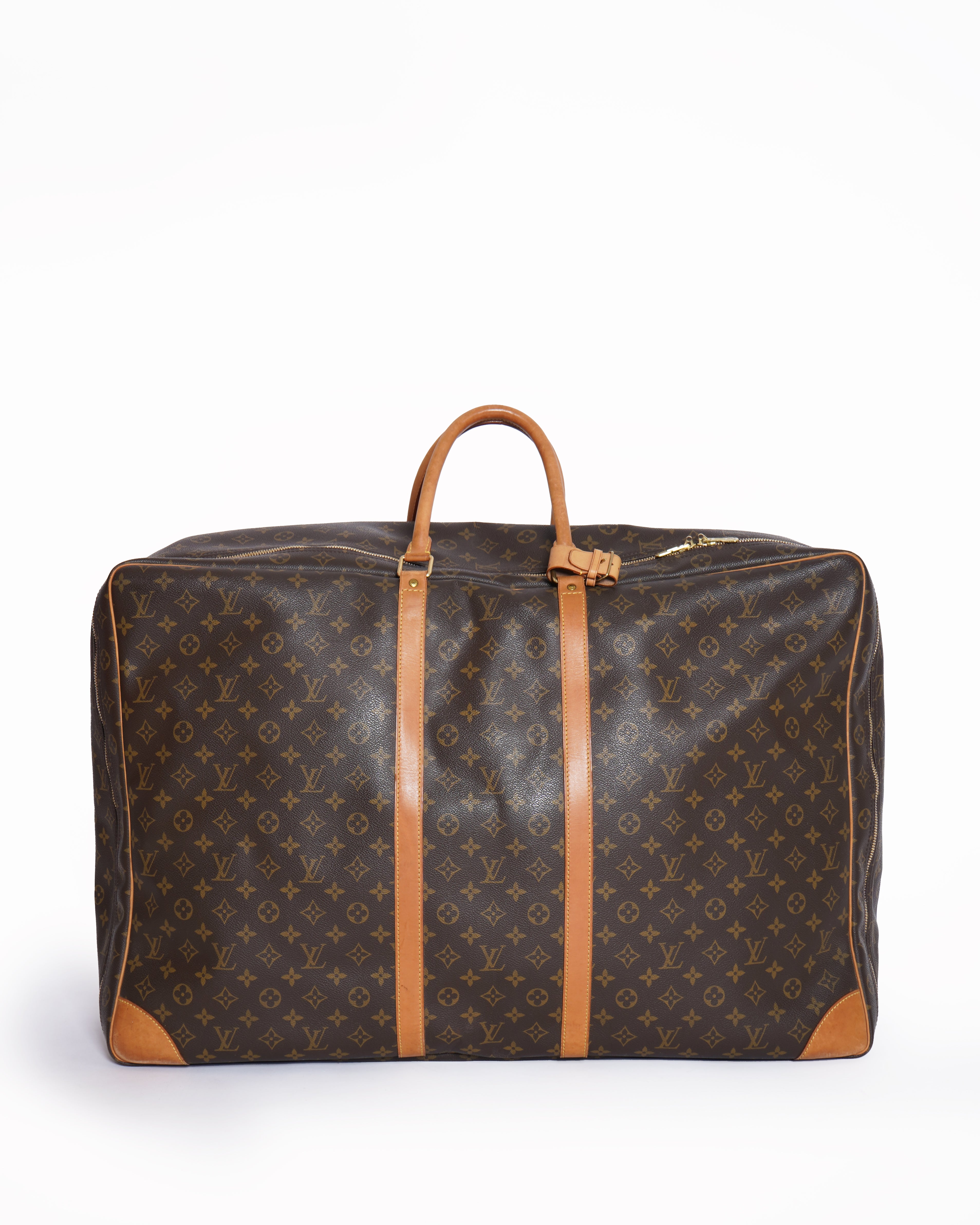 Louis vuitton keepall bandouliere travel bag in monogram canvas