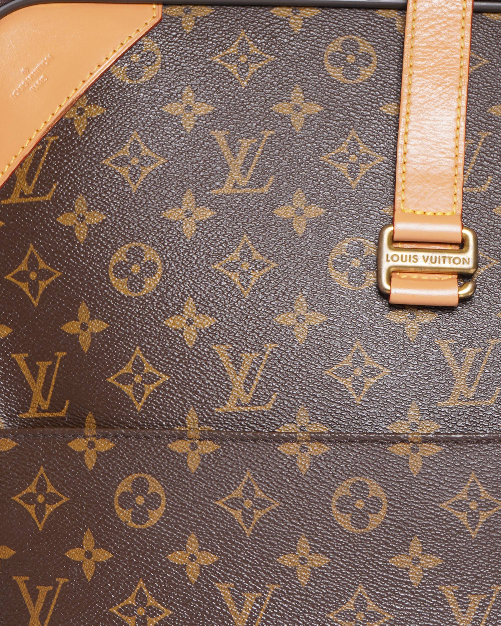Louis vuitton pegase 55 monogram canvas suitcase