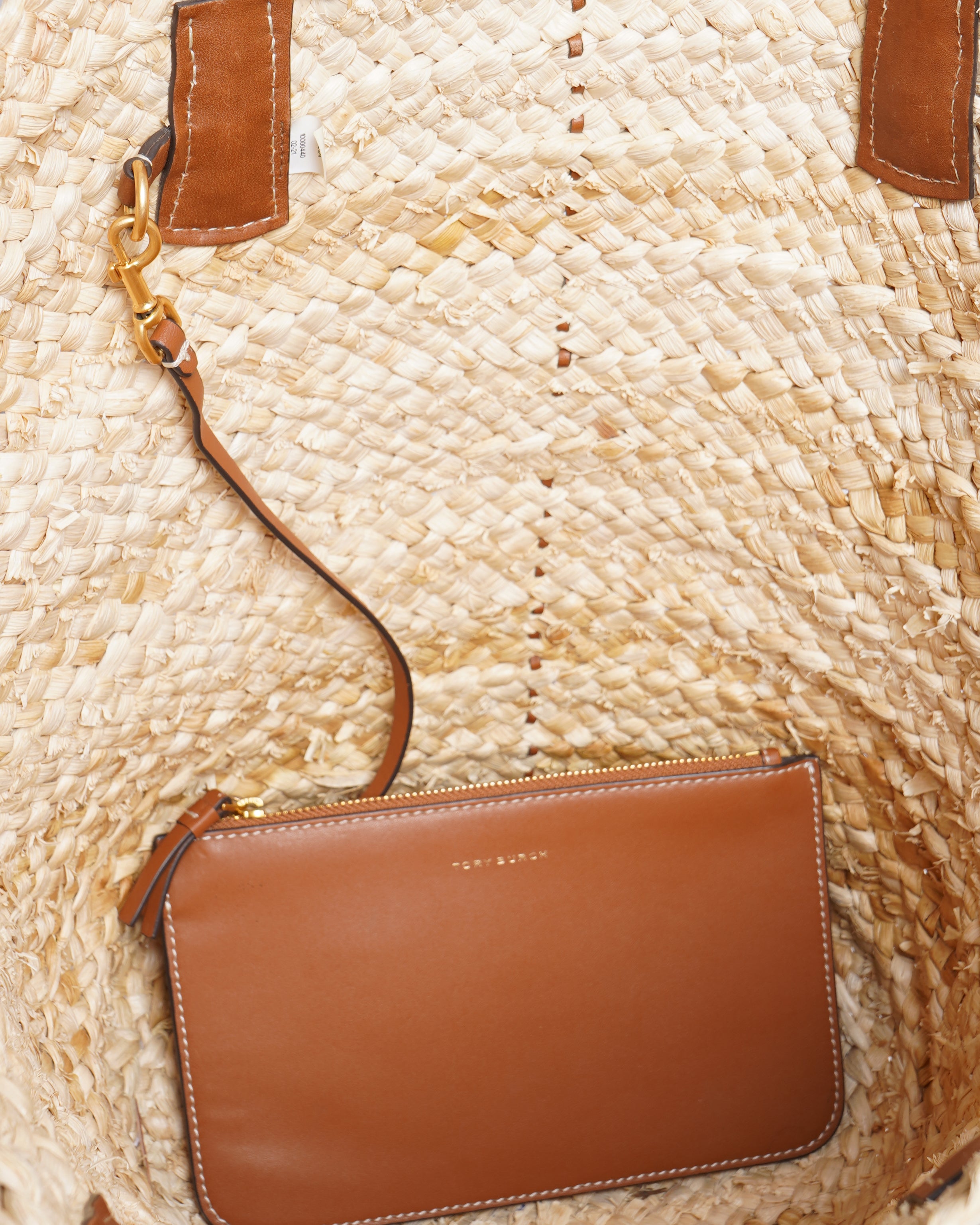 Tory Burch Straw Tote