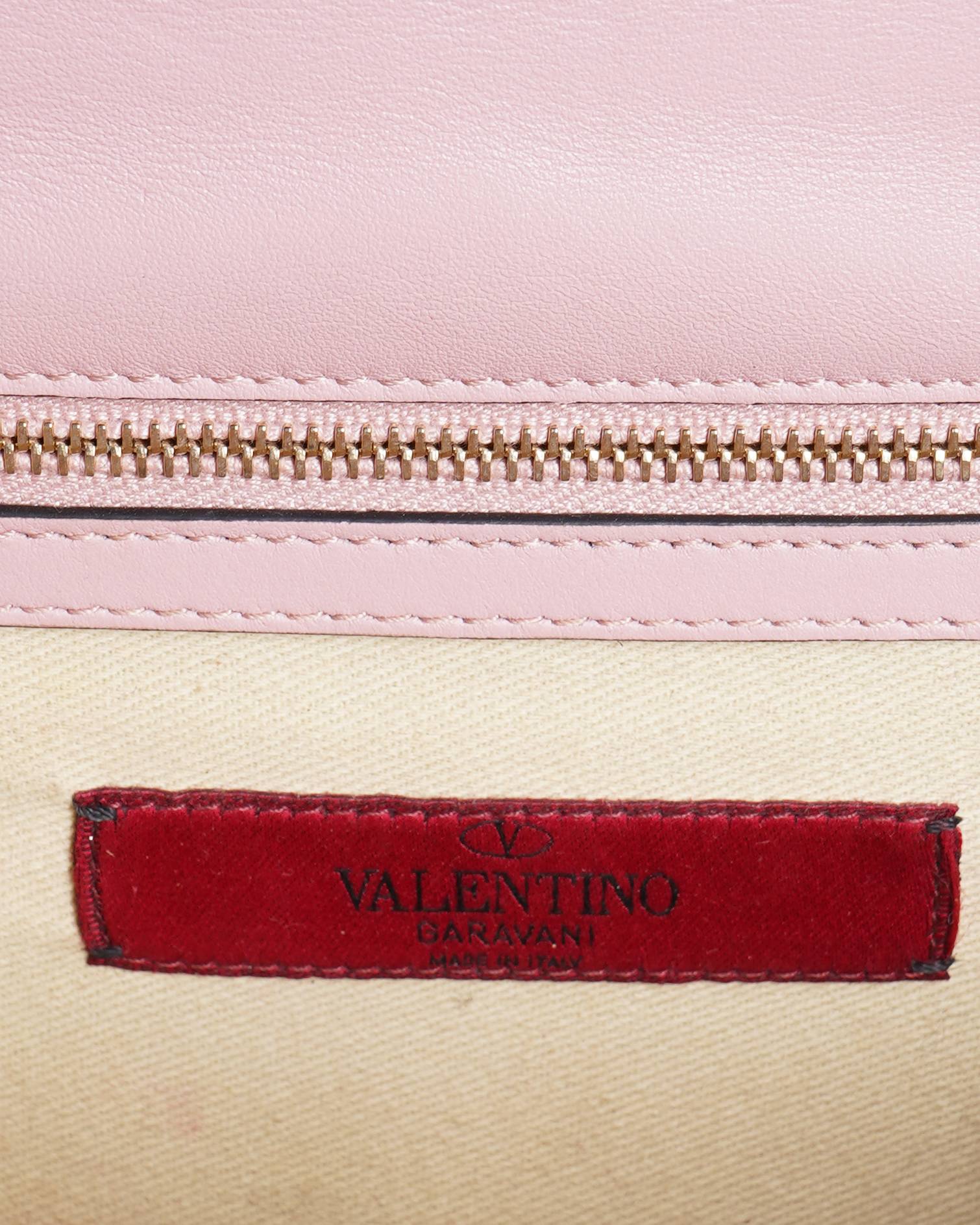 Valentino Small Rockstud Giam Lock Flap shoulder Bag