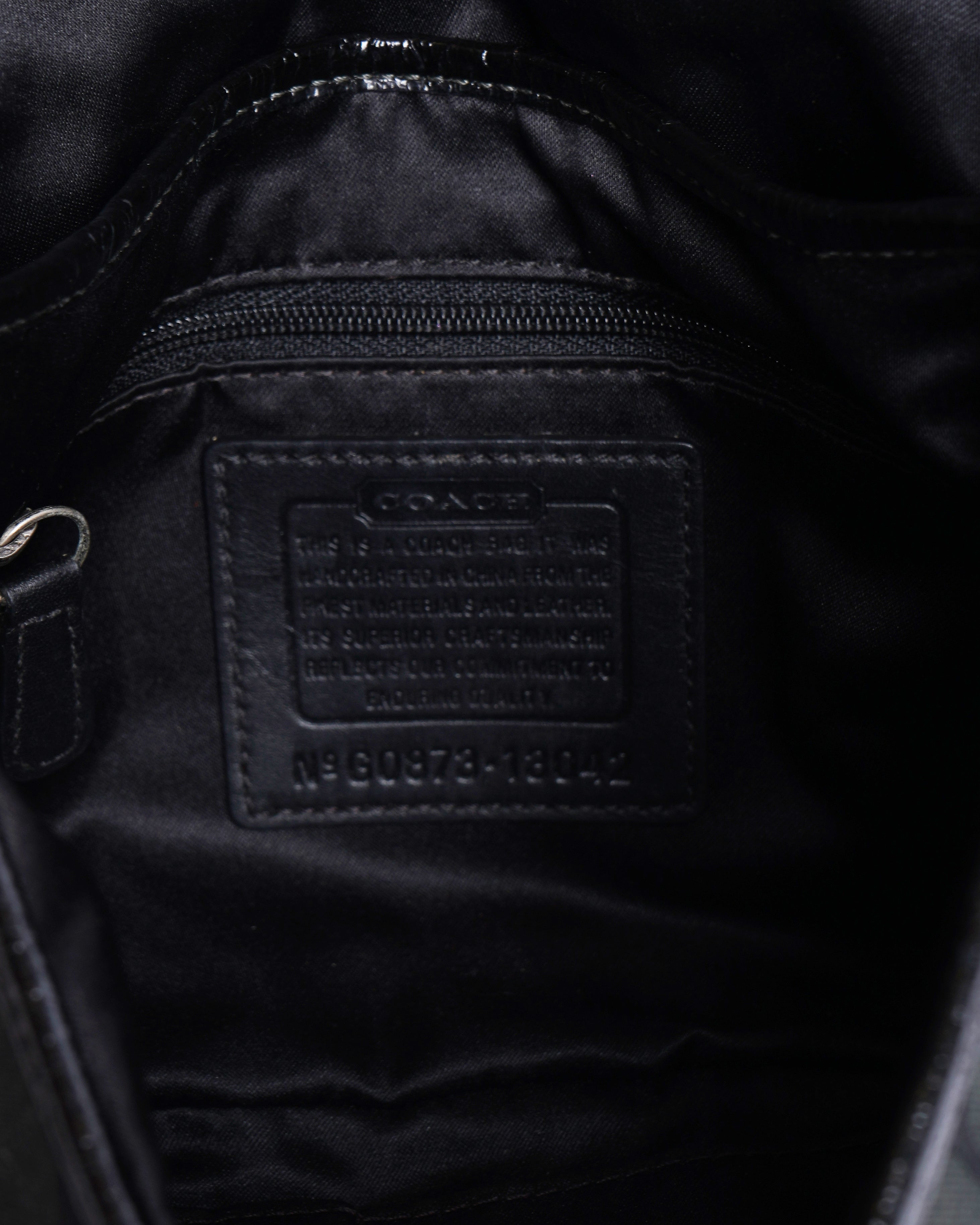 Coach Signature Sufflette cloth handbag