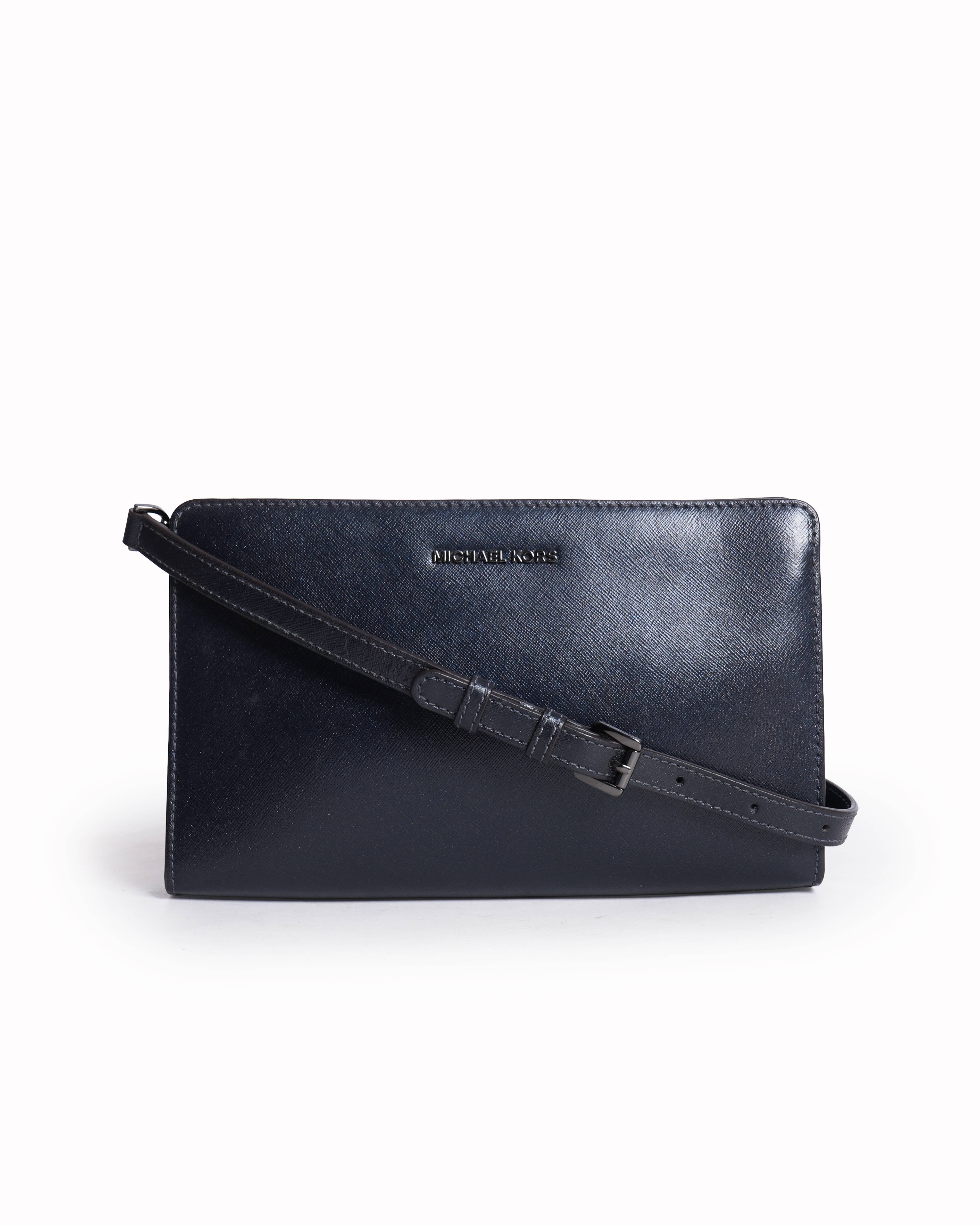 Michael Kors Crossbody Bag In Deep Blue