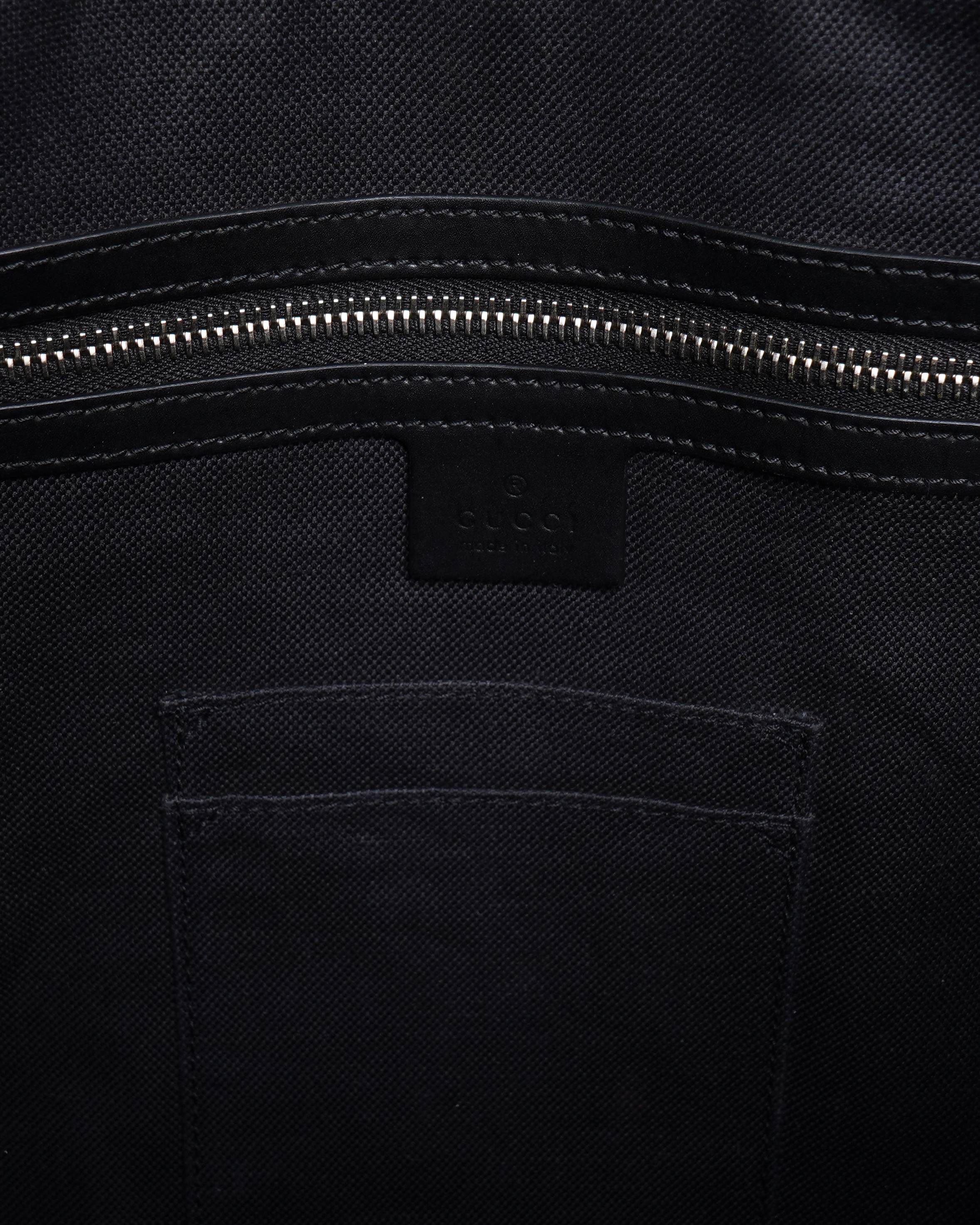 Gucci GG Black medium briefcase