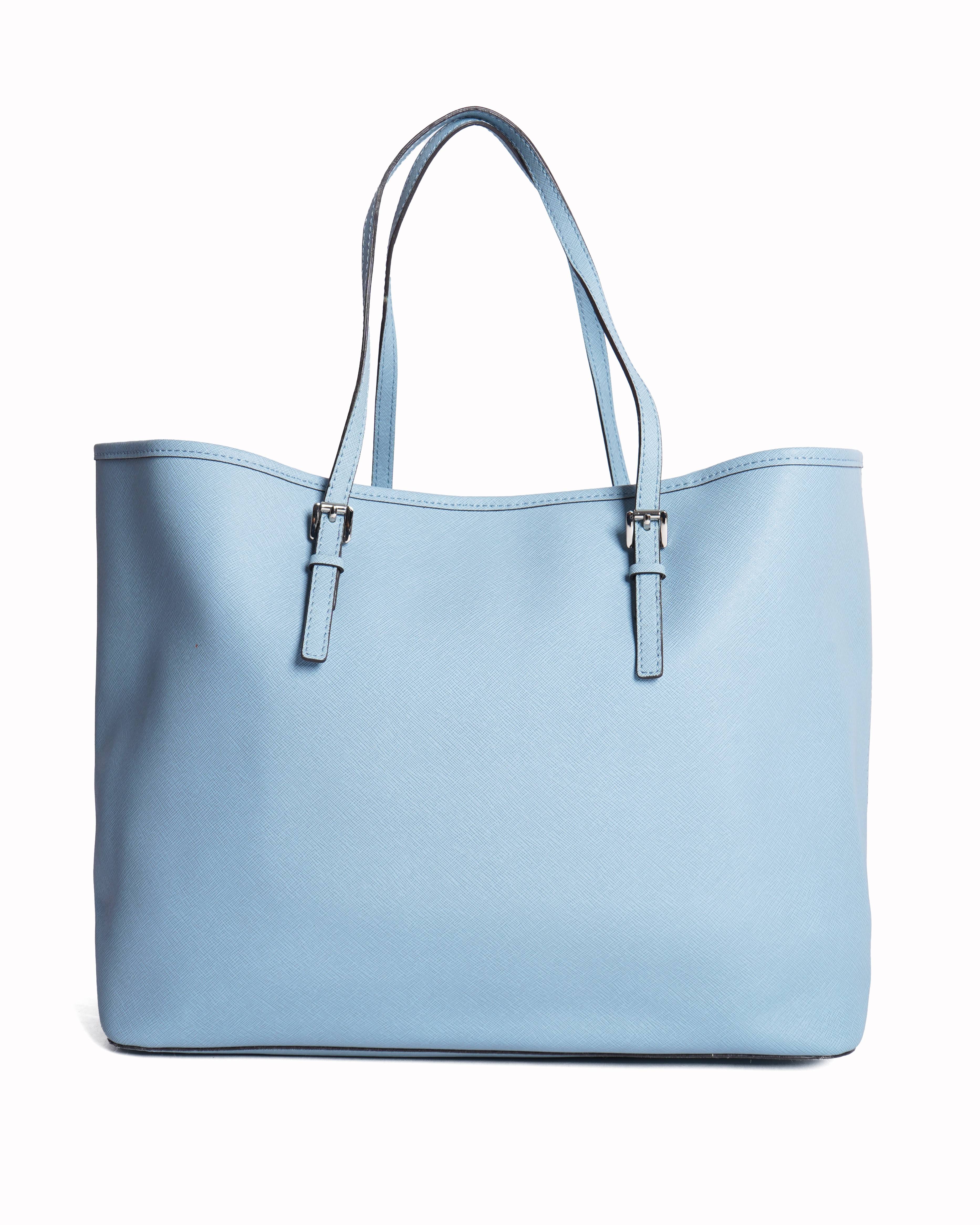 Michael Kors Light Blue Jet Set Tote Bag