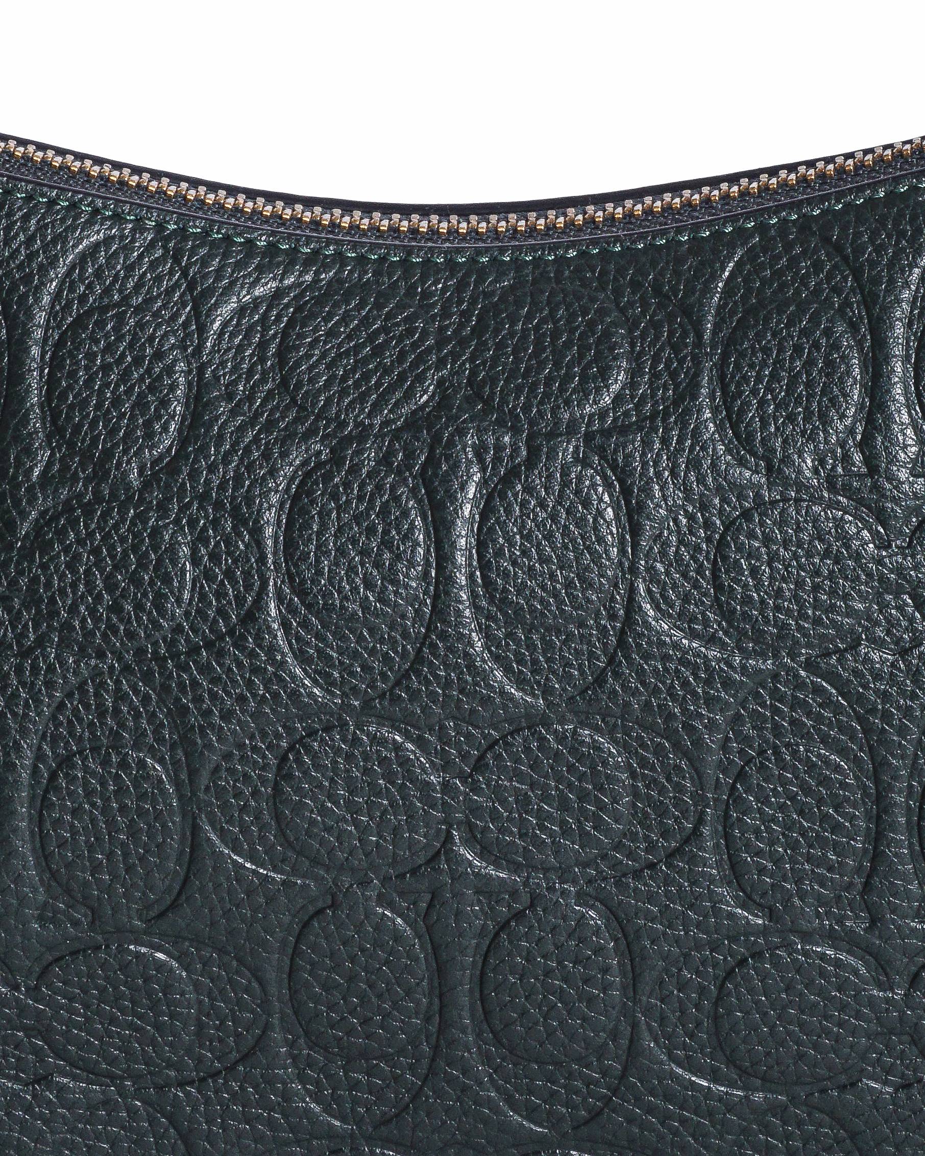 Coach Swinger Shoulder Bag in Signature Debossed Leather