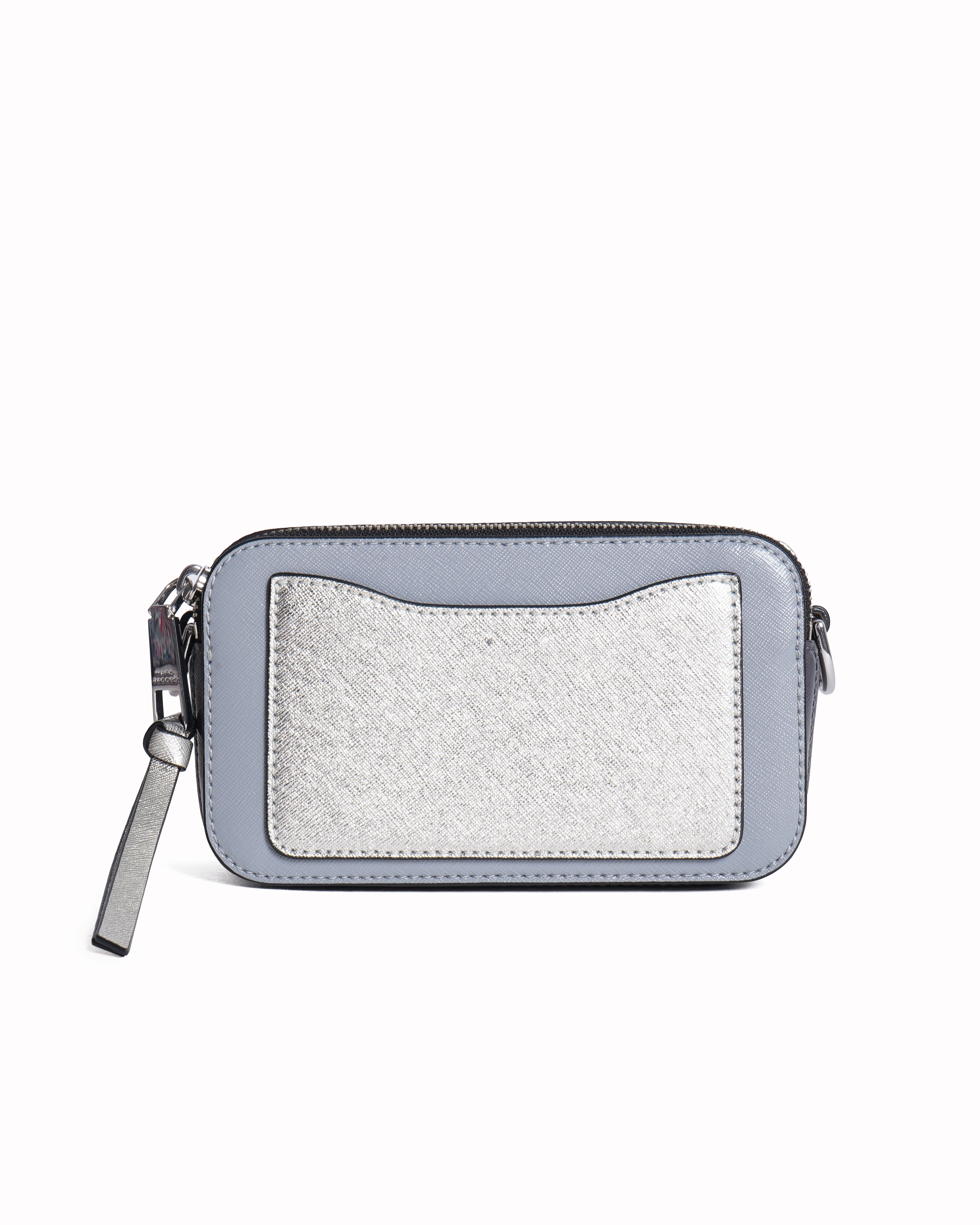 New Marc Jacobs snapshot crossbody bag in grey/beige