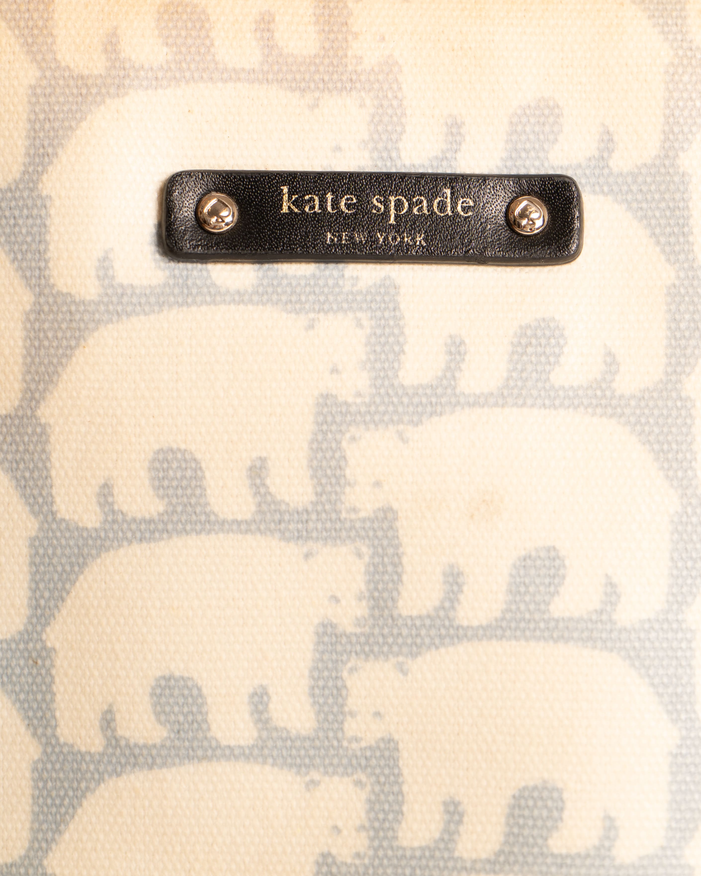 Kate Spade Arctic Friends Polar Bear Print Tote Bag