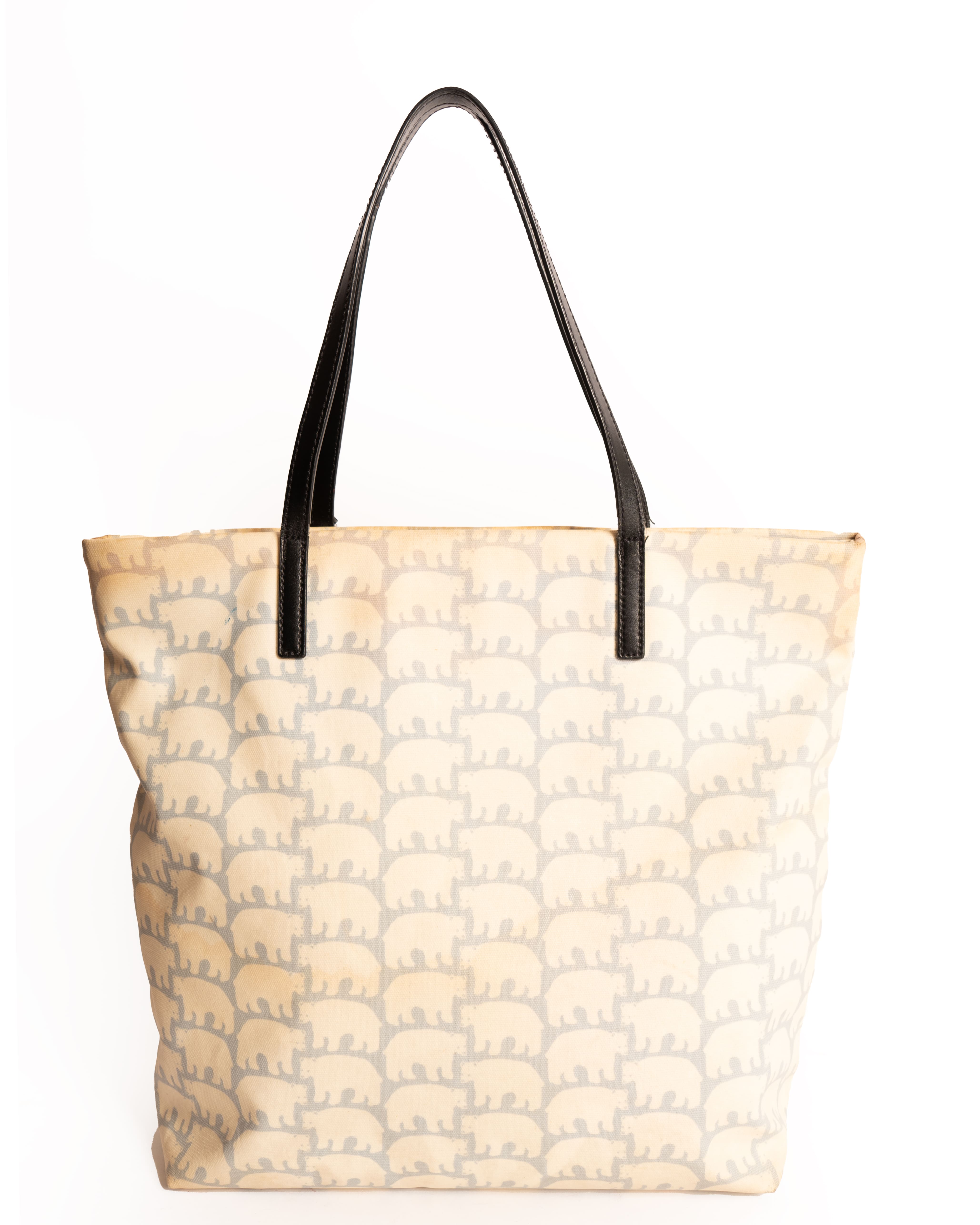 Kate Spade Arctic Friends Polar Bear Print Tote Bag