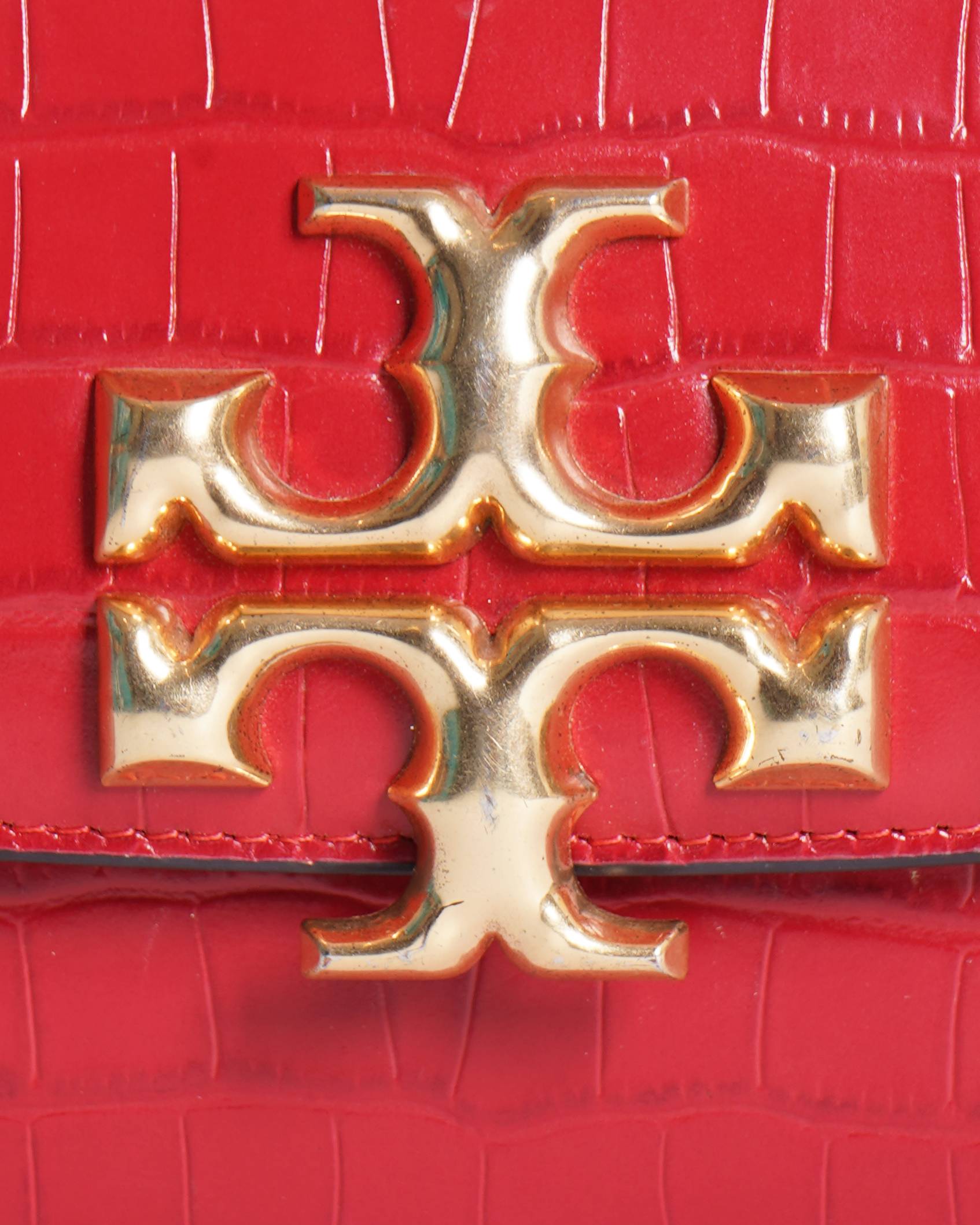 Tory Burch Eleanor Small Embossed Leather Crossbody