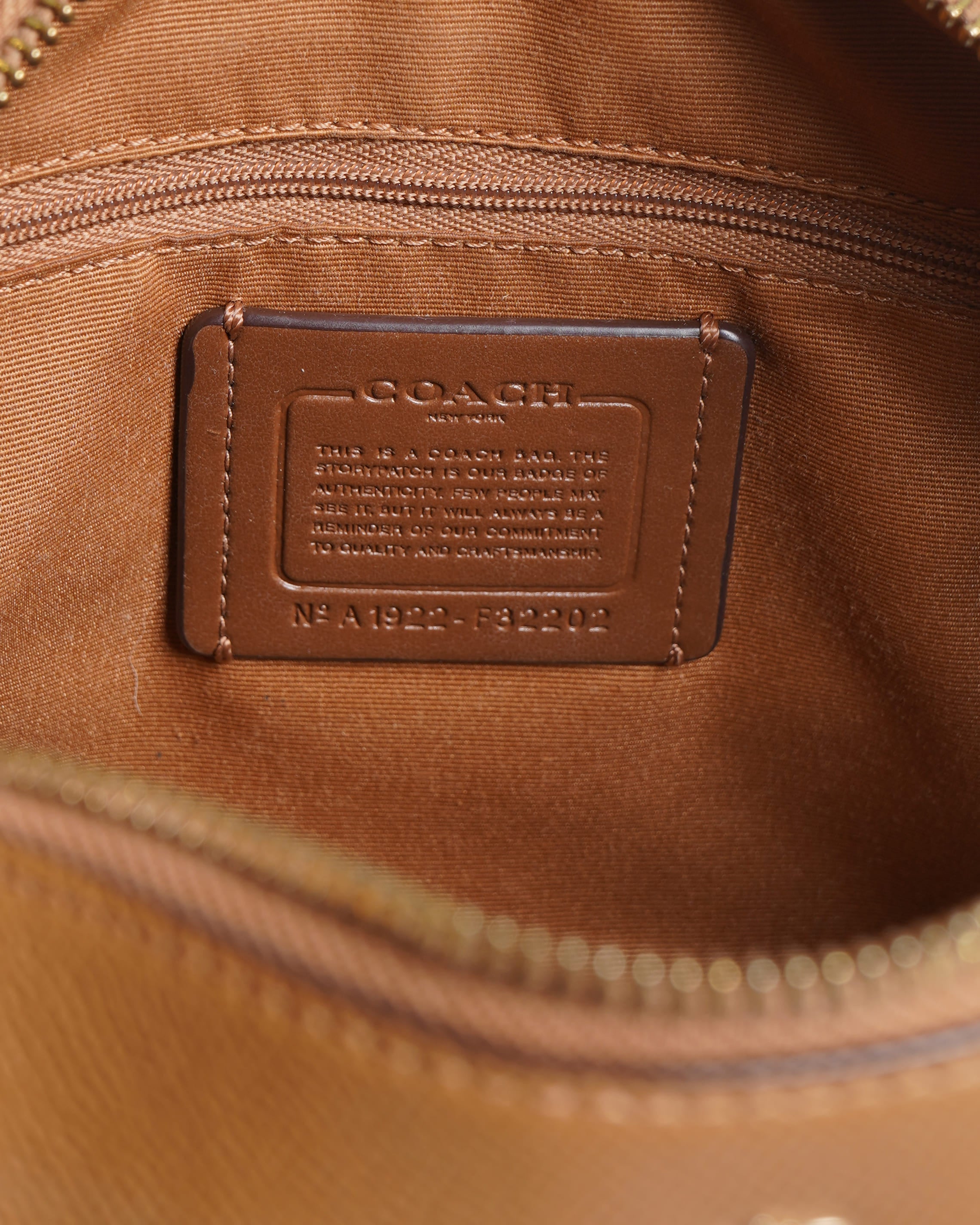 Coach Brown Satchel Bag