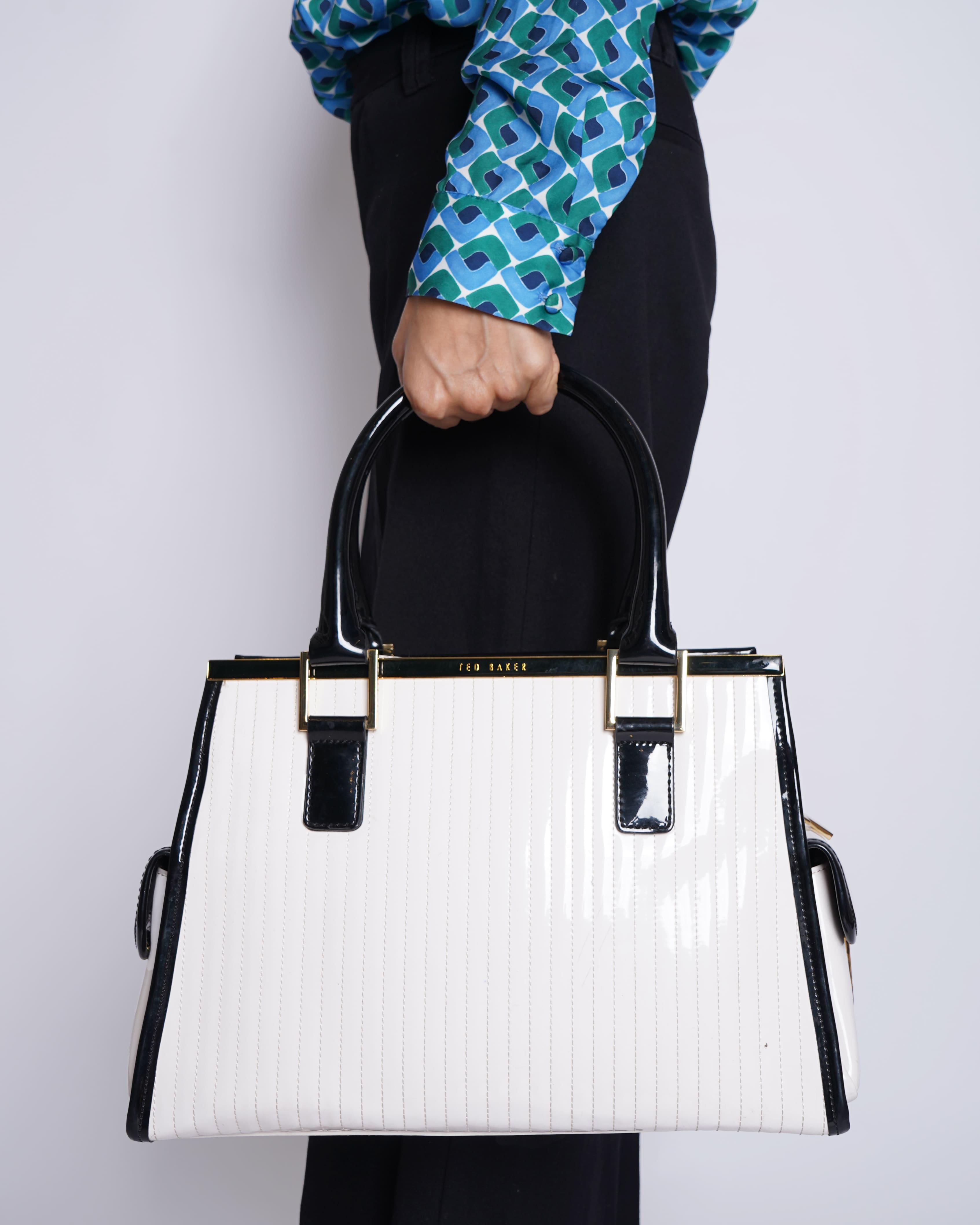 Ted baker Black & White Tote Bag