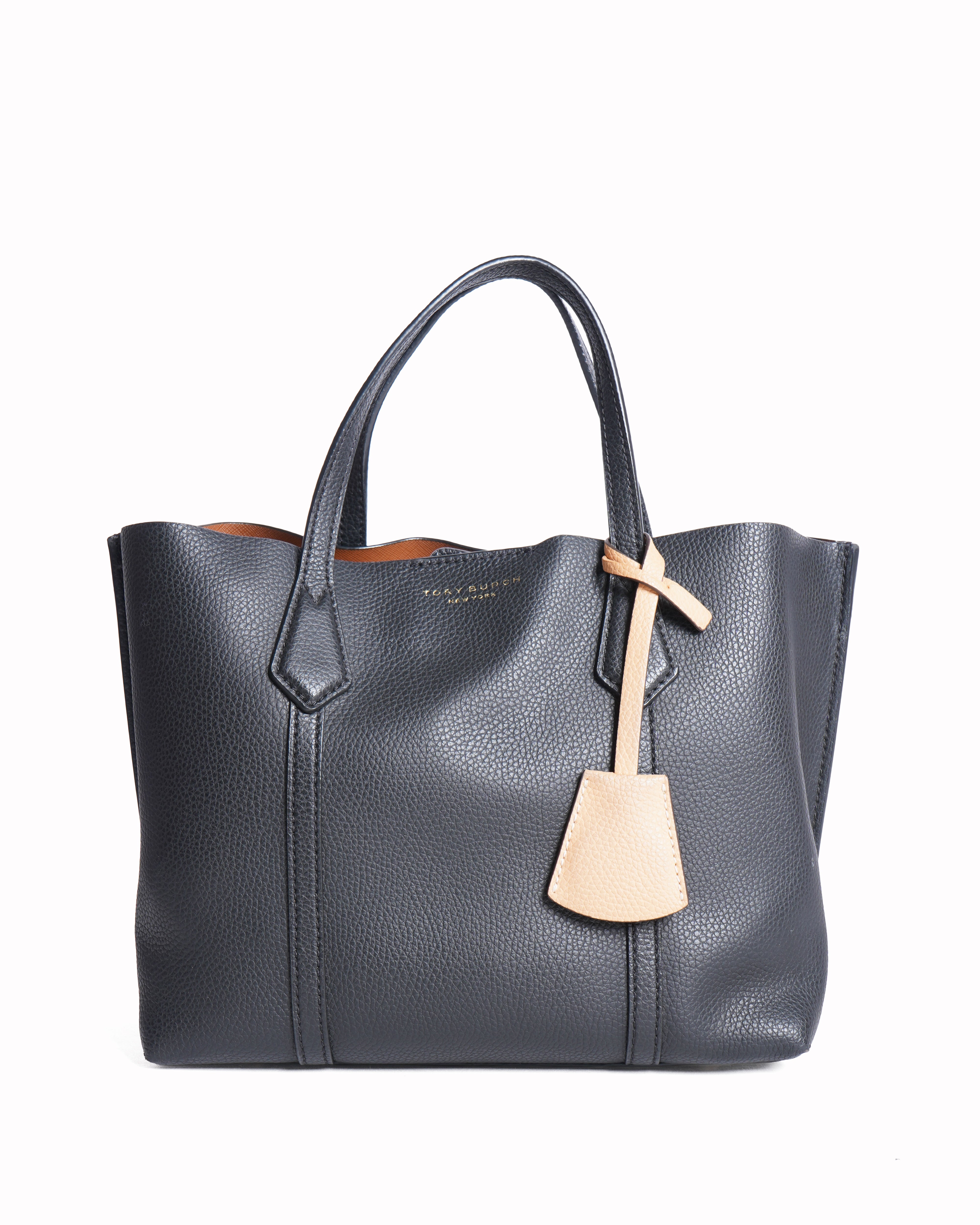 Tory Burch Black Perry Small Tote Bag