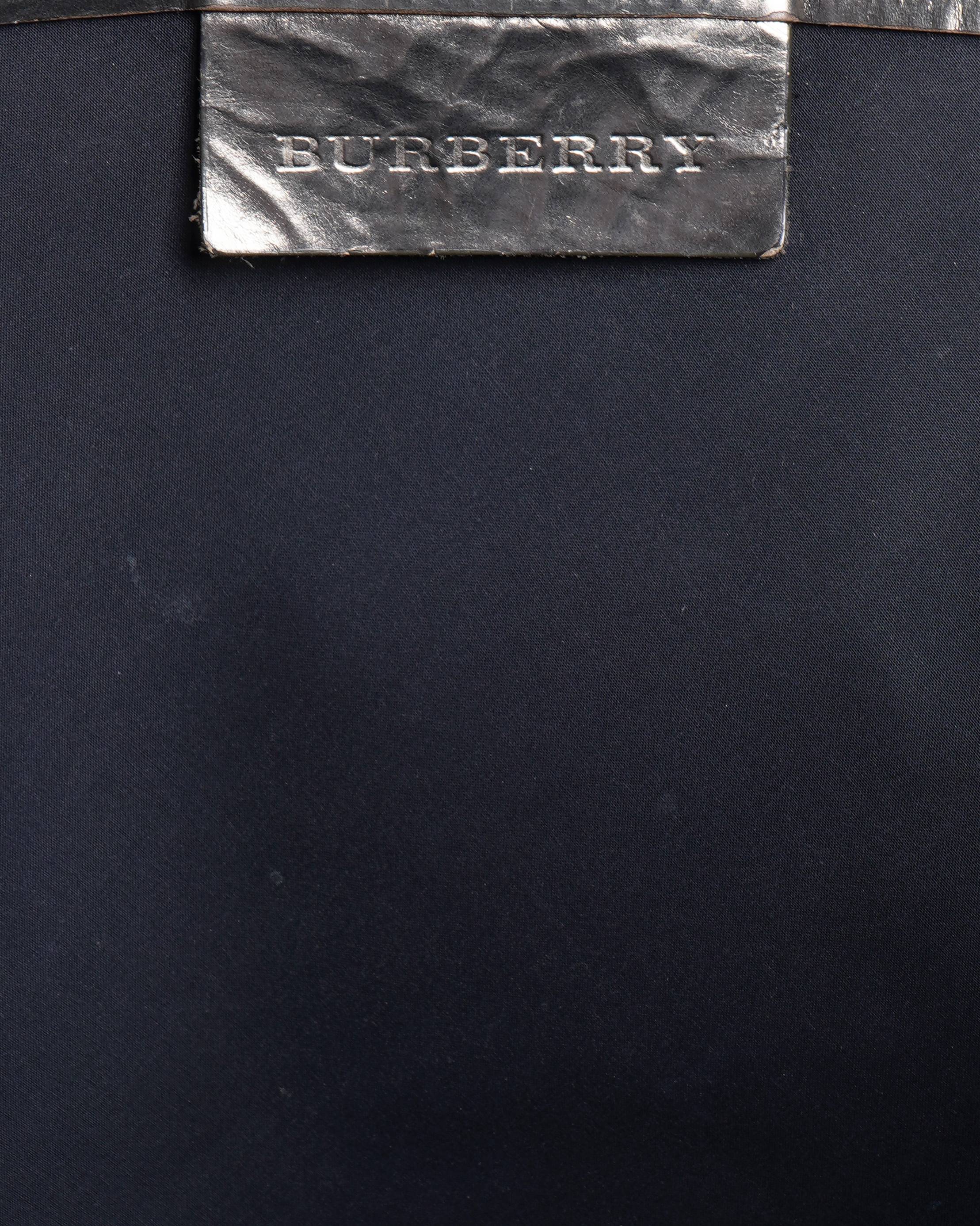 Burberry Supernova Check Canvas Tote