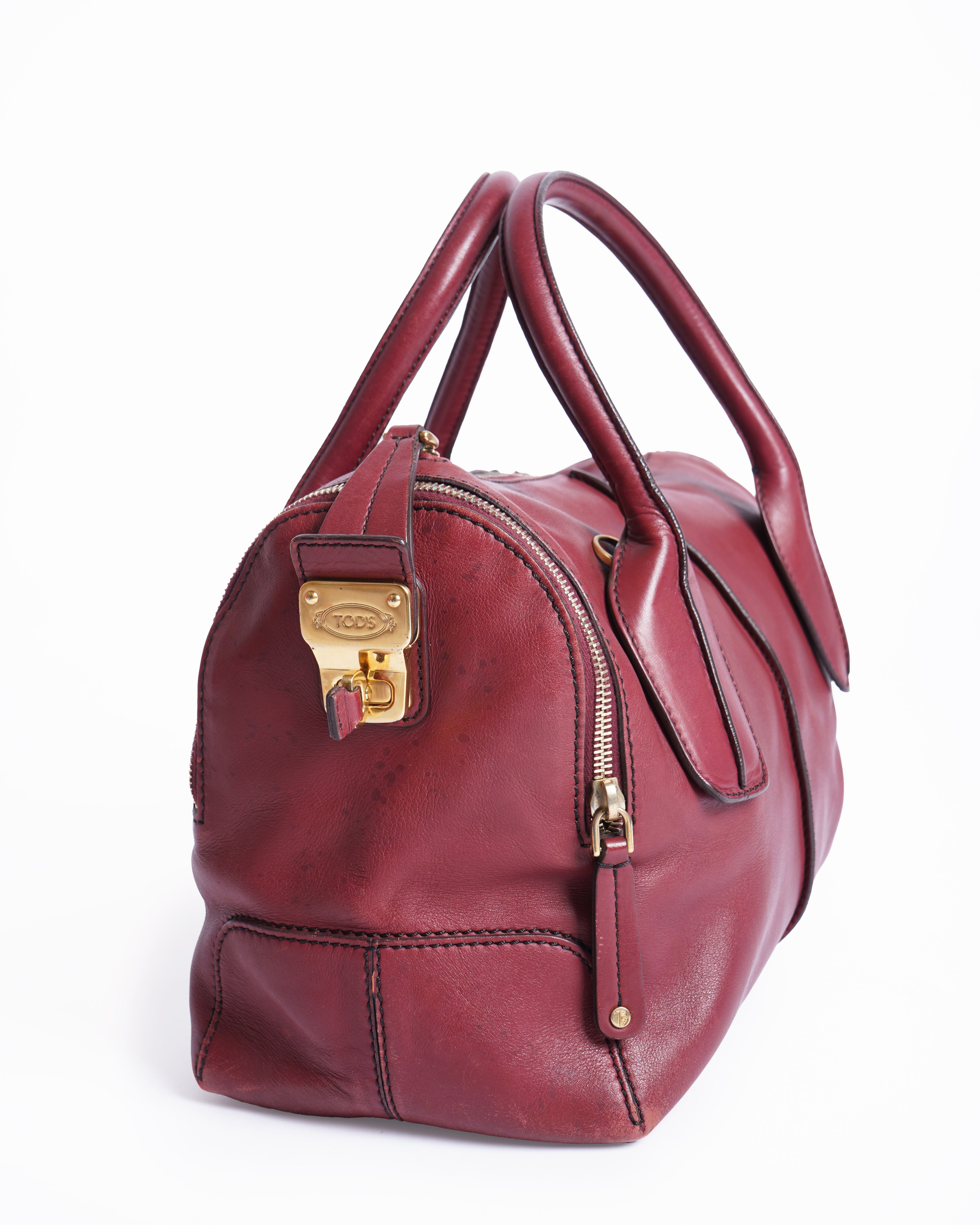 Tod's D Shoulder Bag In red