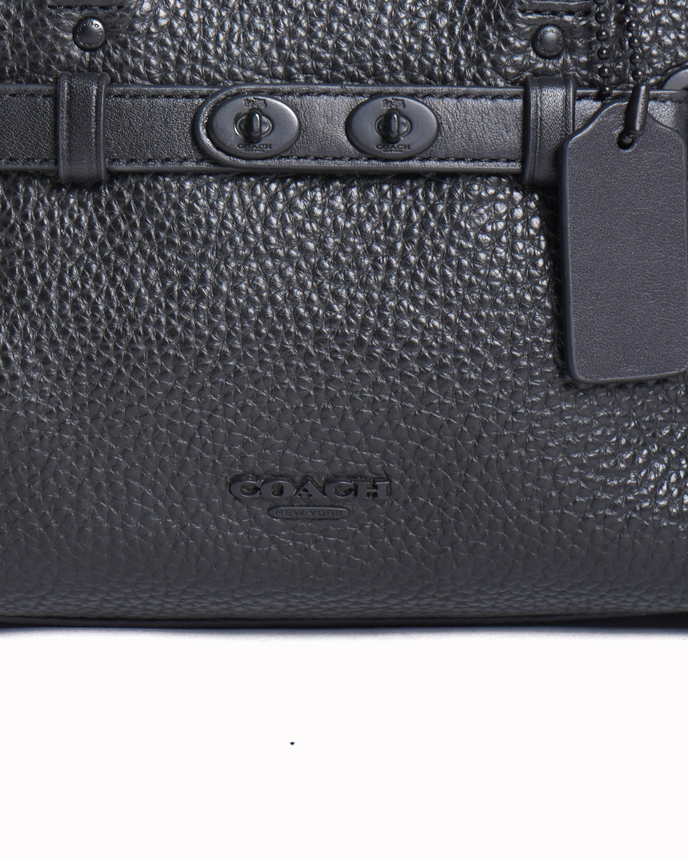 Coach Mini Blake Black Monochrome Carryall bag
