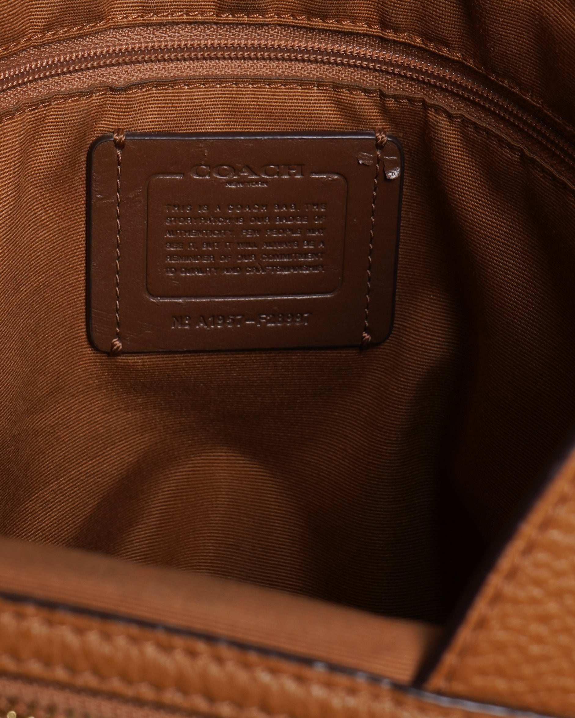 Coach Leather Lexy Shoulder Bag