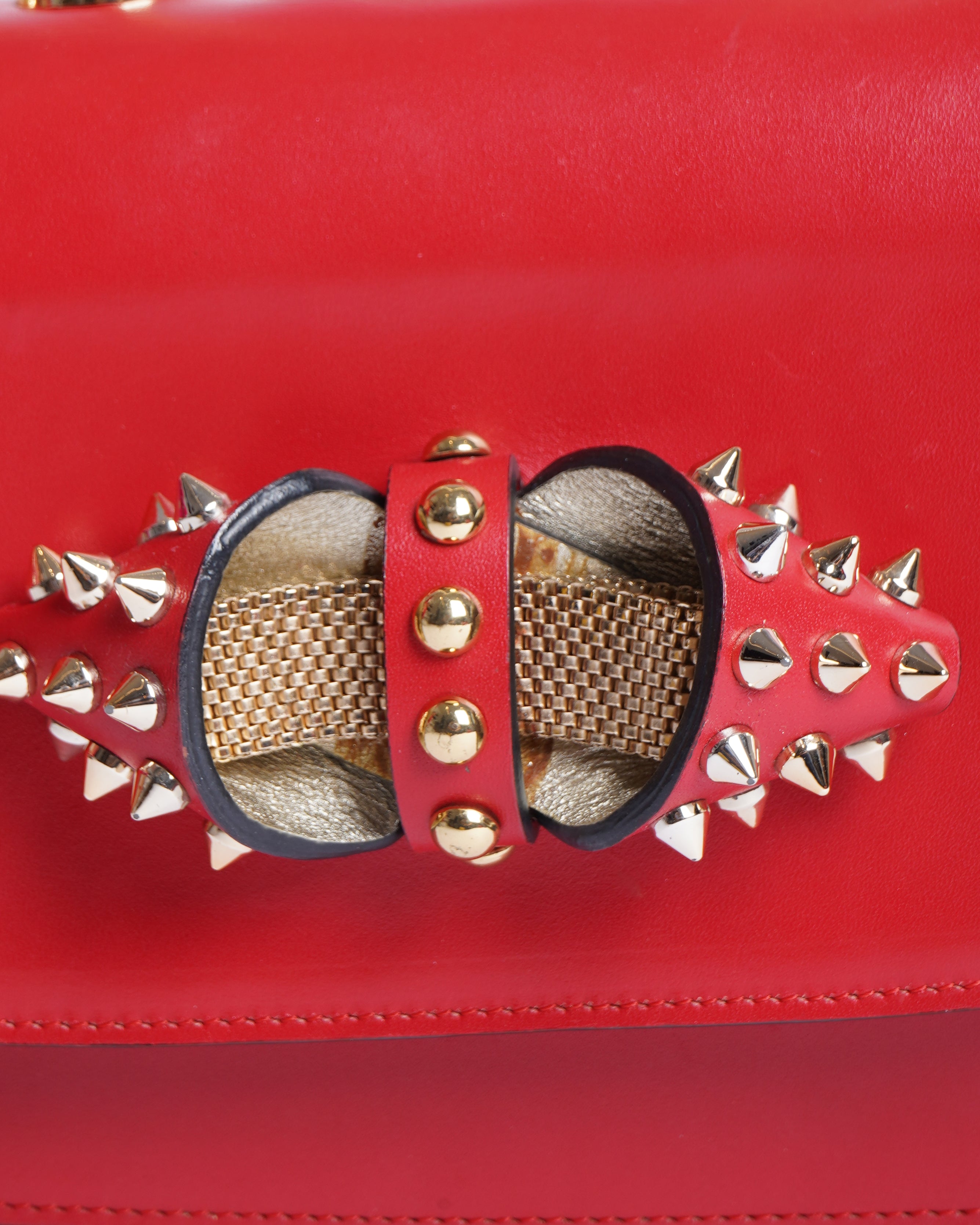 Christian Louboutin spiked mini sweet charity Crossbody bag